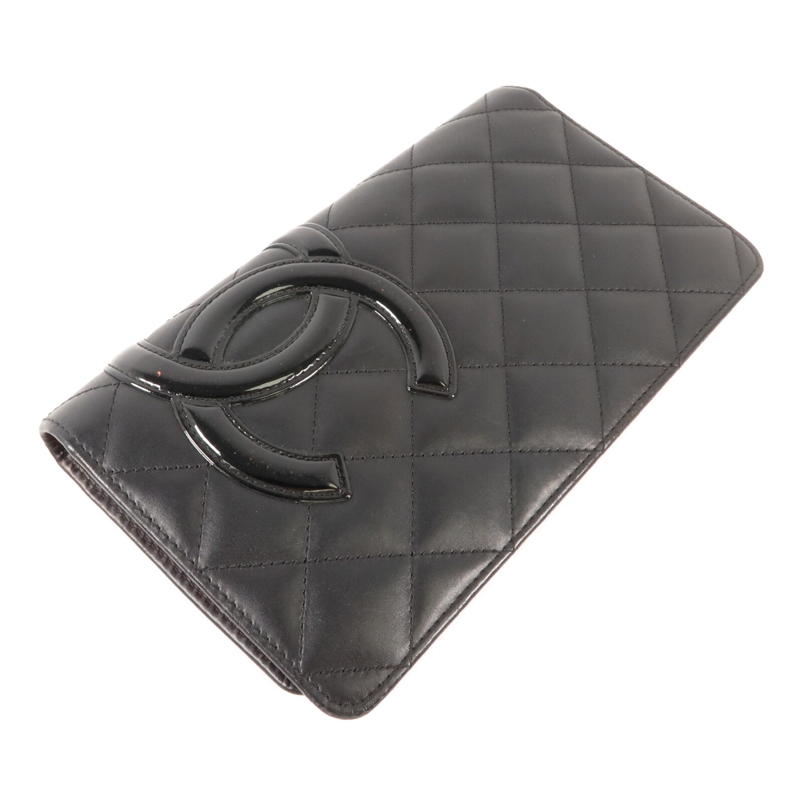 CHANEL 牛皮皮革Cambon Long Wallet長錢包