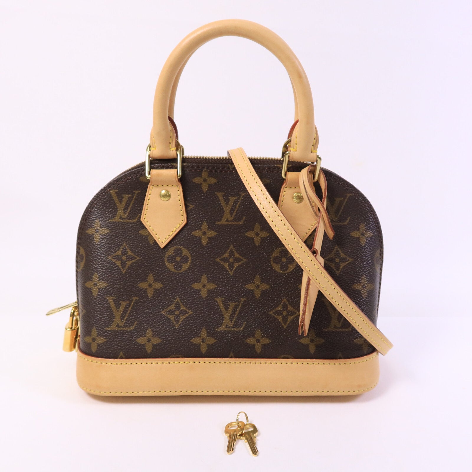 LOUIS VUITTON Monogram Alma BB手挽肩背兩用袋