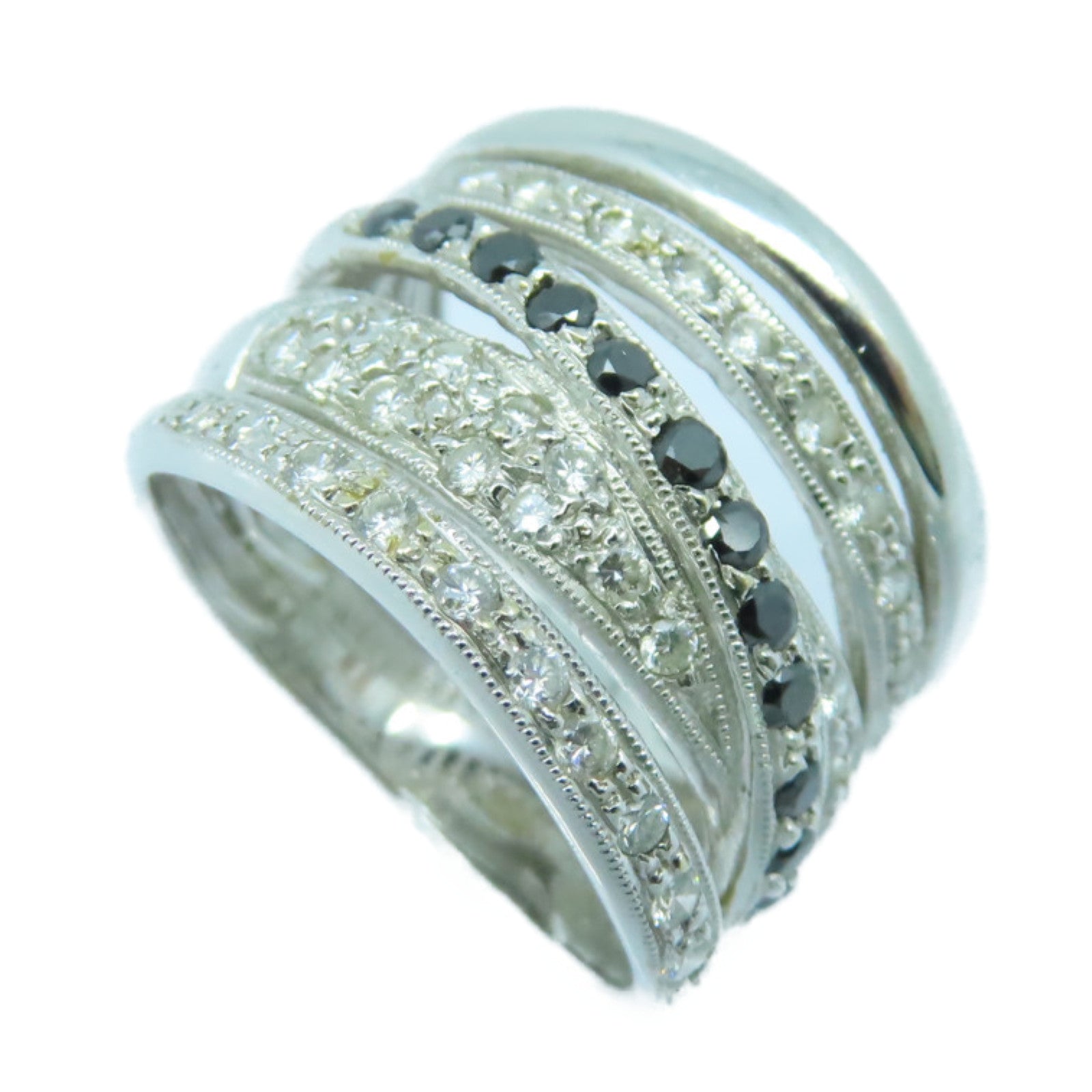 JEWELRY **【激減優惠】18K白金Diamond Ring鑽石戒指US#5.75