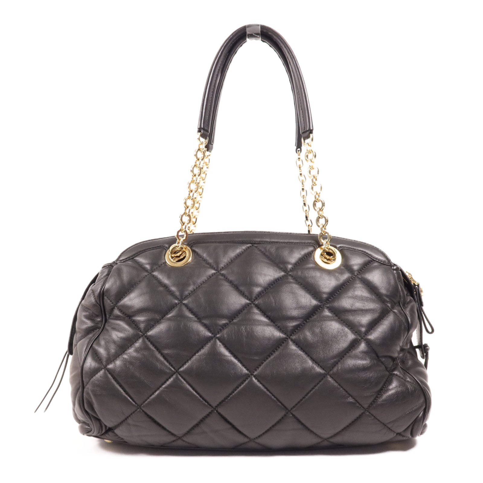 Salvatore Ferragamo 羊皮皮革Shoulder Bag金扣肩背袋