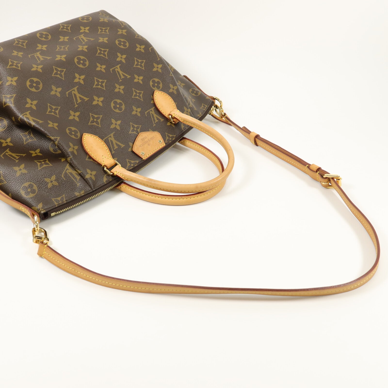 LOUIS VUITTON Monogram Turenne MM手挽肩背兩用袋