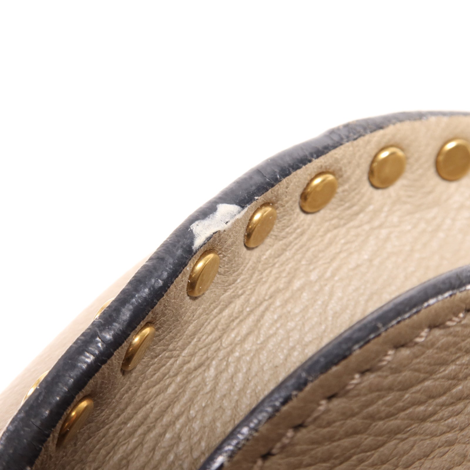 Chloe 皮革Shoulder Bag金扣肩背袋