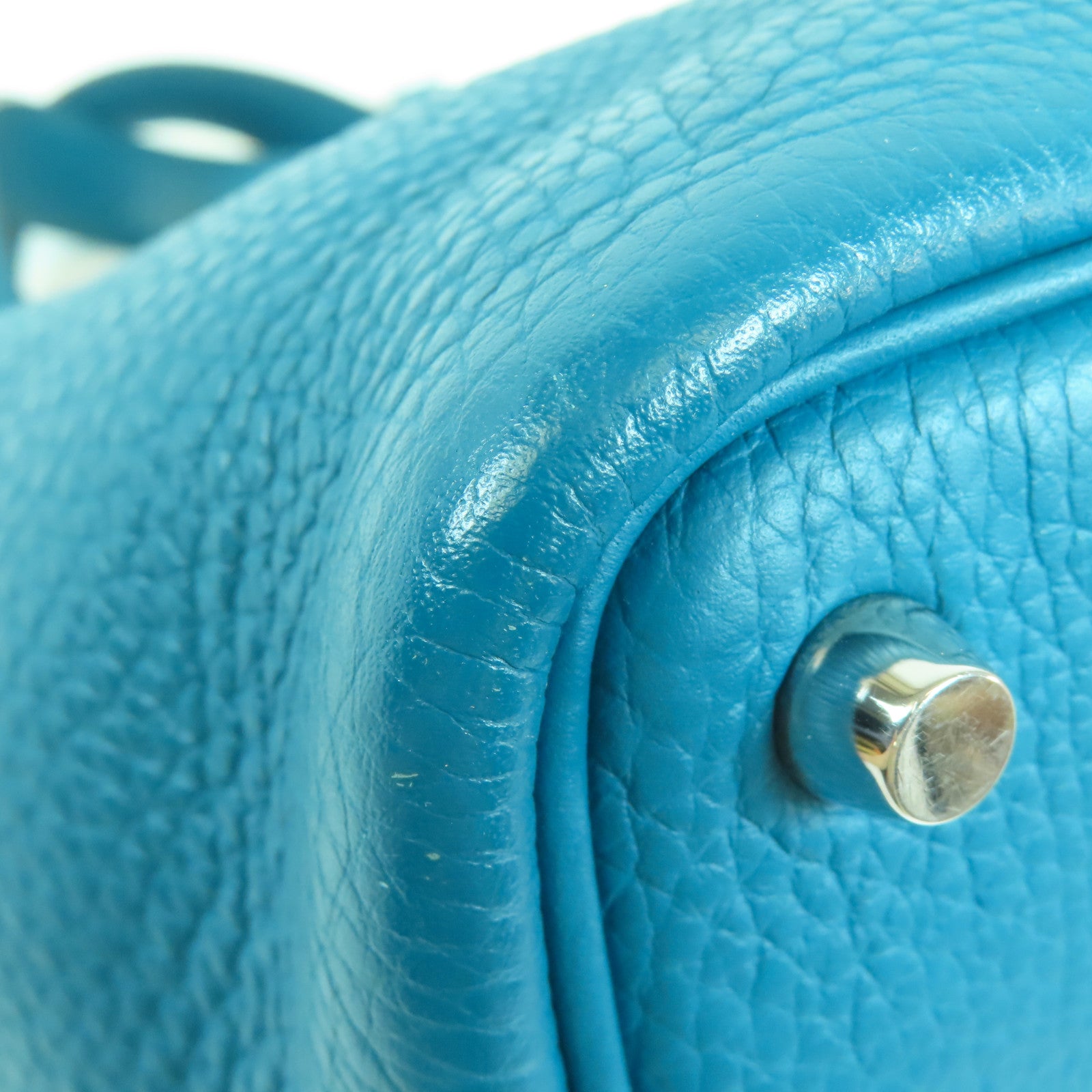 HERMES Clemence皮革Picotin PM手挽袋