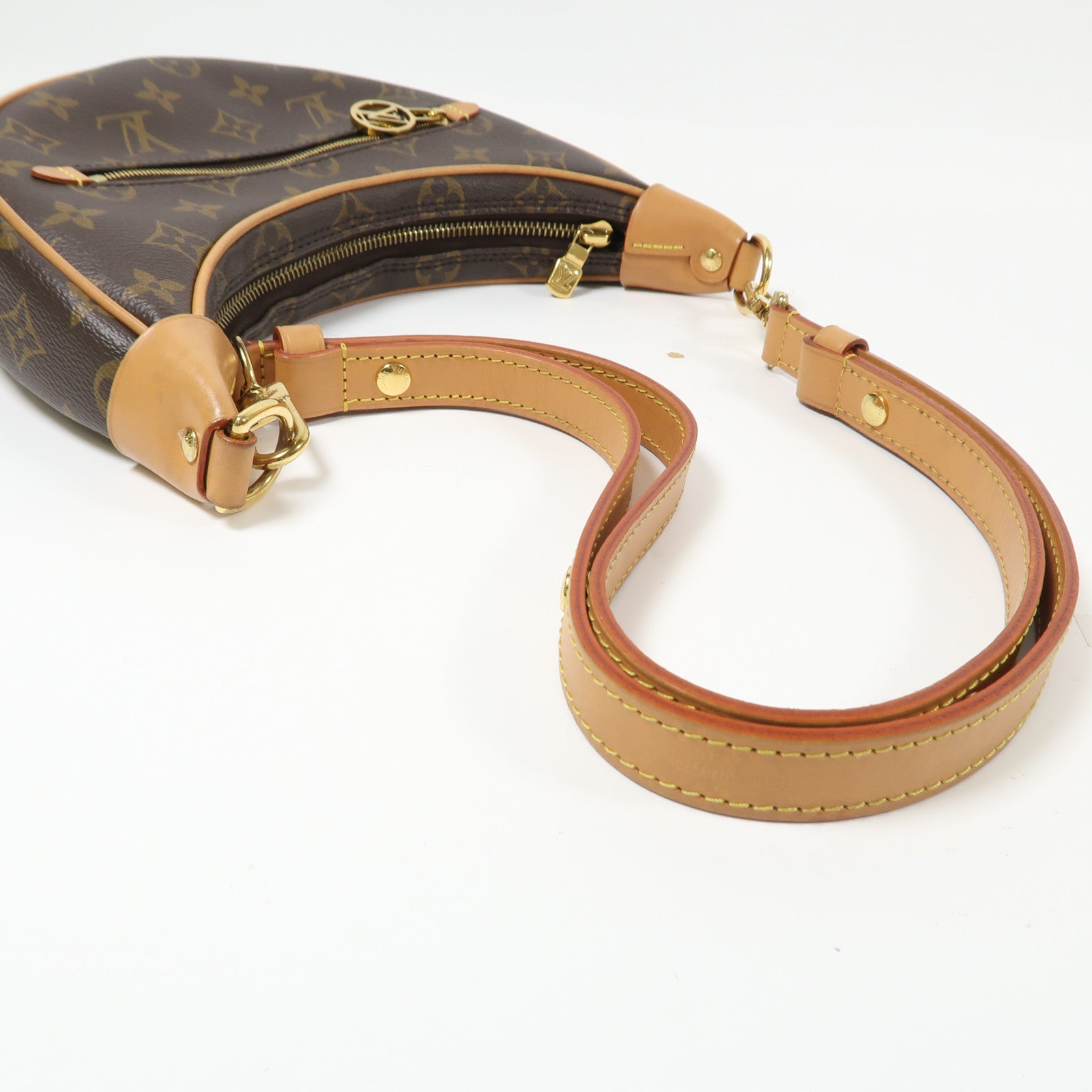 LOUIS VUITTON Monogram Loop金扣肩背袋