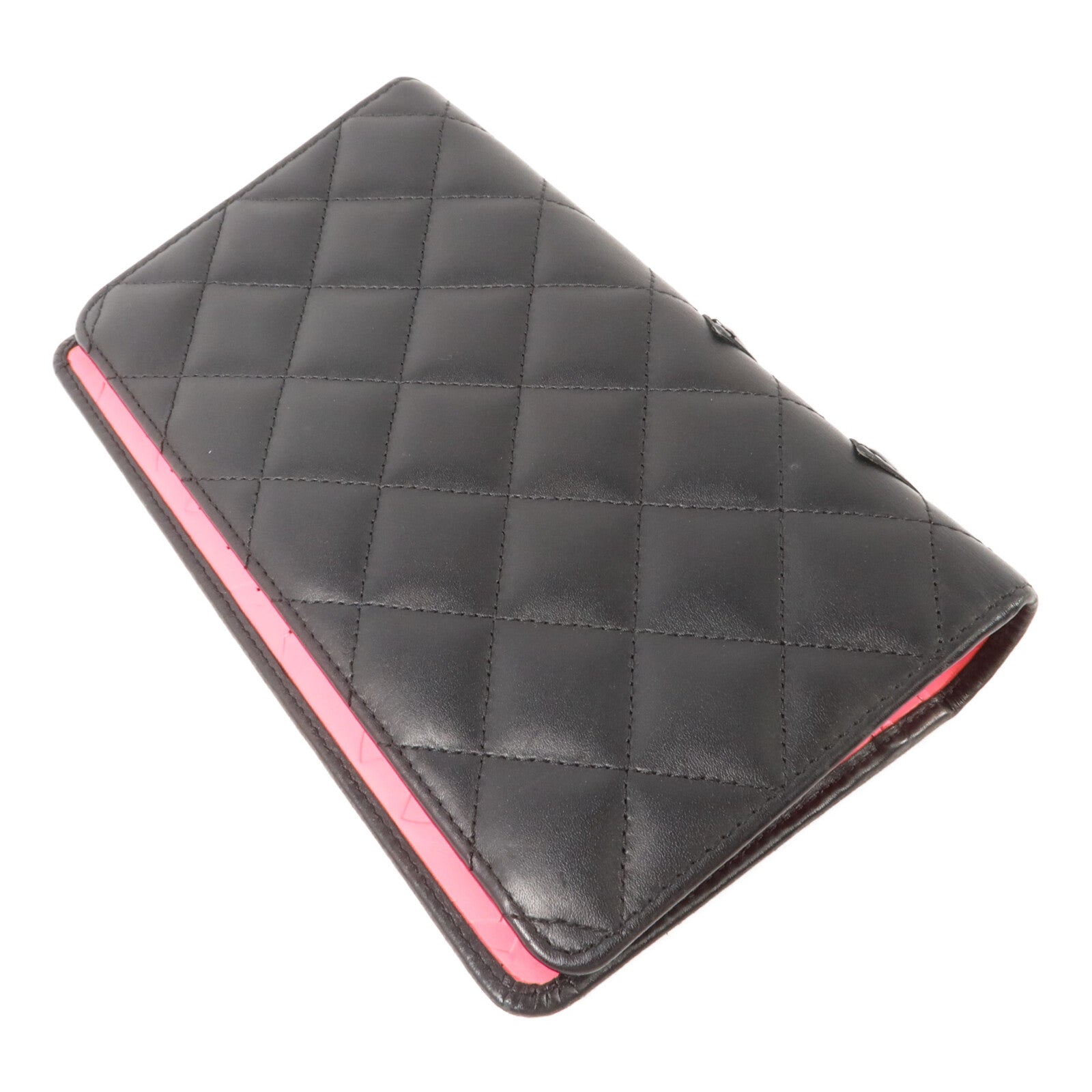 CHANEL 牛皮皮革Cambon Long Wallet長錢包