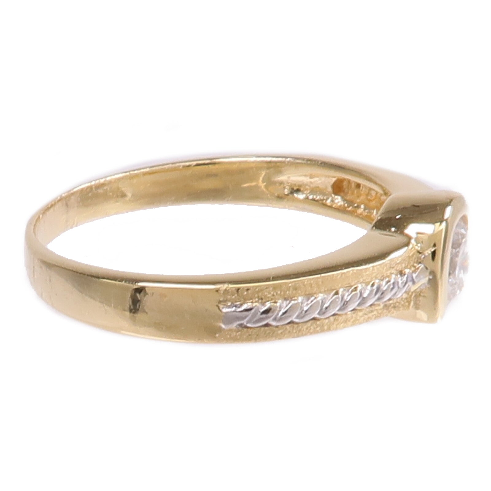JEWELRY 【激減優惠】18K白金/黃金RingUS#7