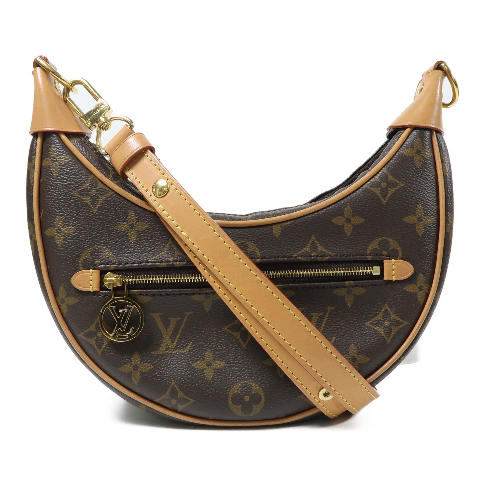 LOUIS VUITTON Monogram Loop金扣肩背袋