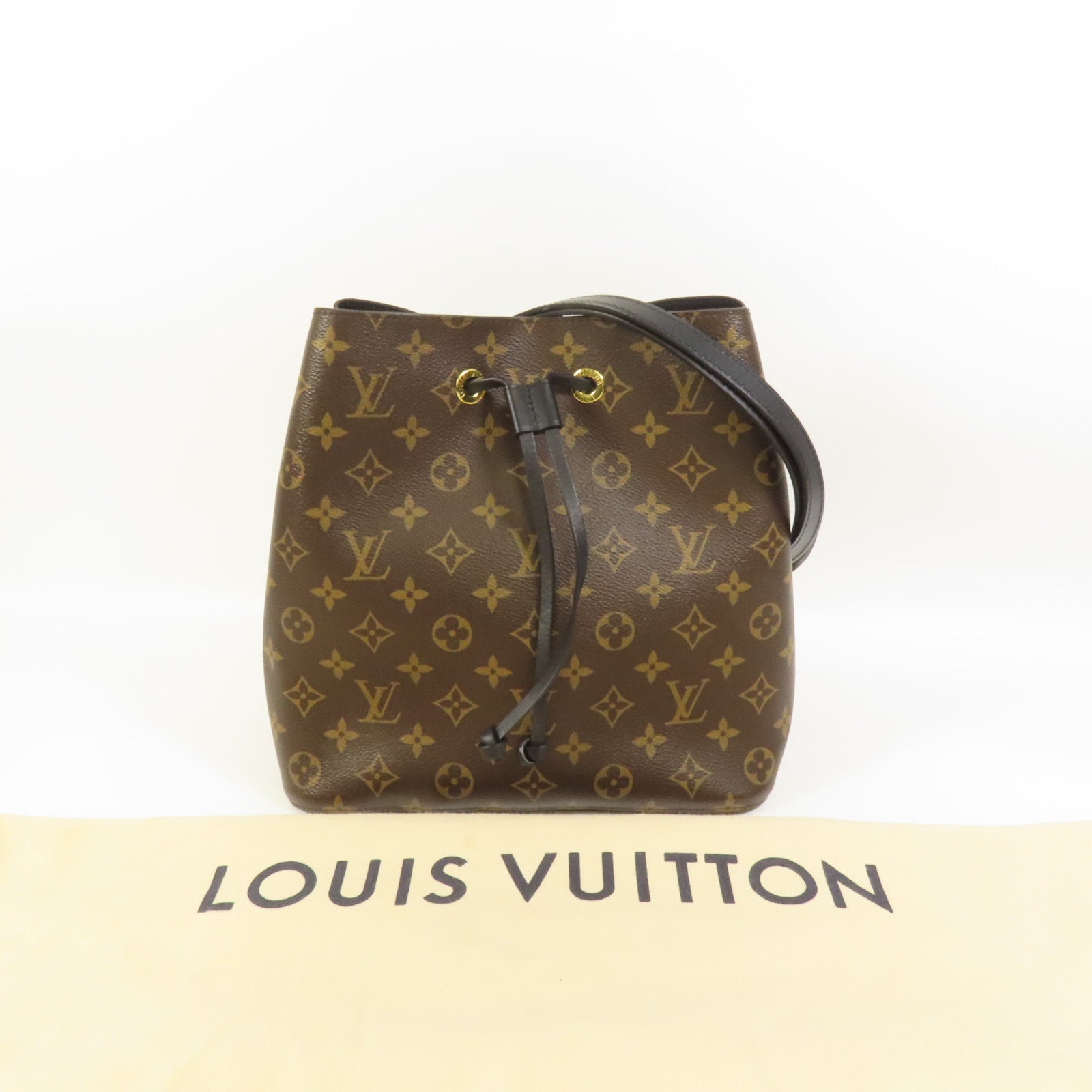 LOUIS VUITTON Monogram Neo Noe MM金扣肩背袋