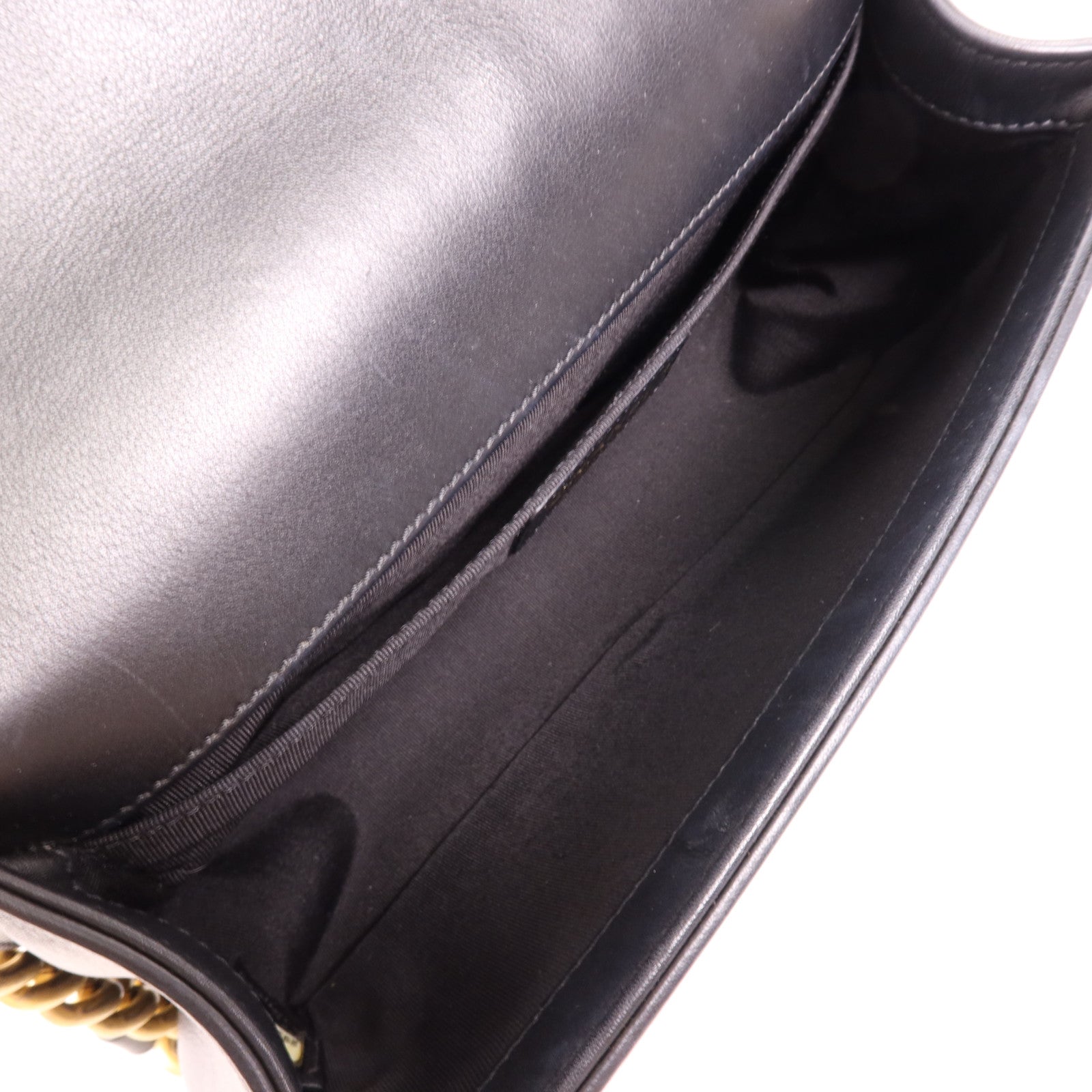 CHANEL 羊皮皮革Boy 25金扣鏈帶肩背袋