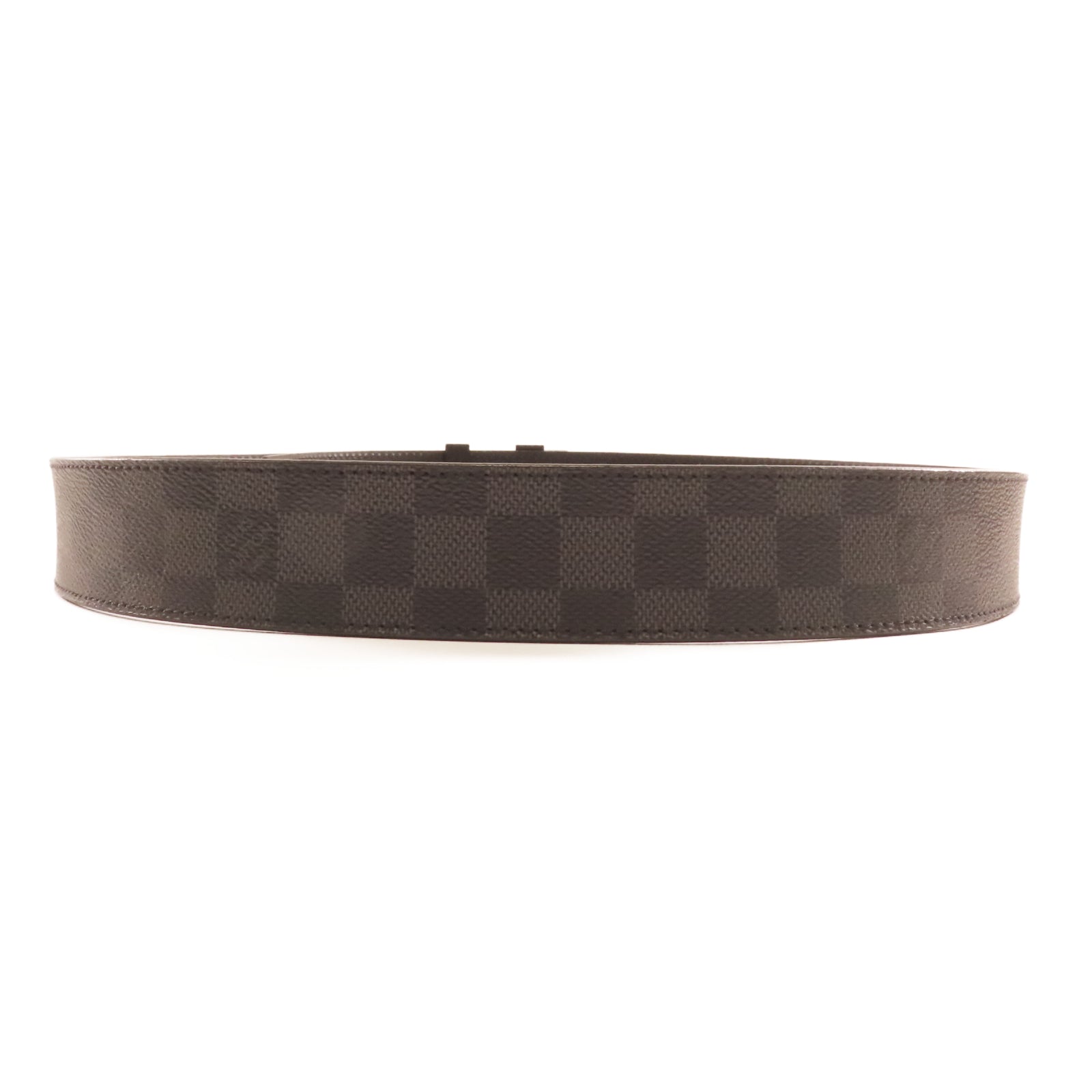 LOUIS VUITTON Damier Belt皮帶黑色