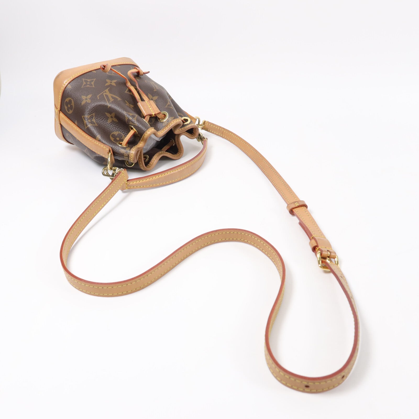 LOUIS VUITTON Monogram Nano Noe手挽肩背兩用袋