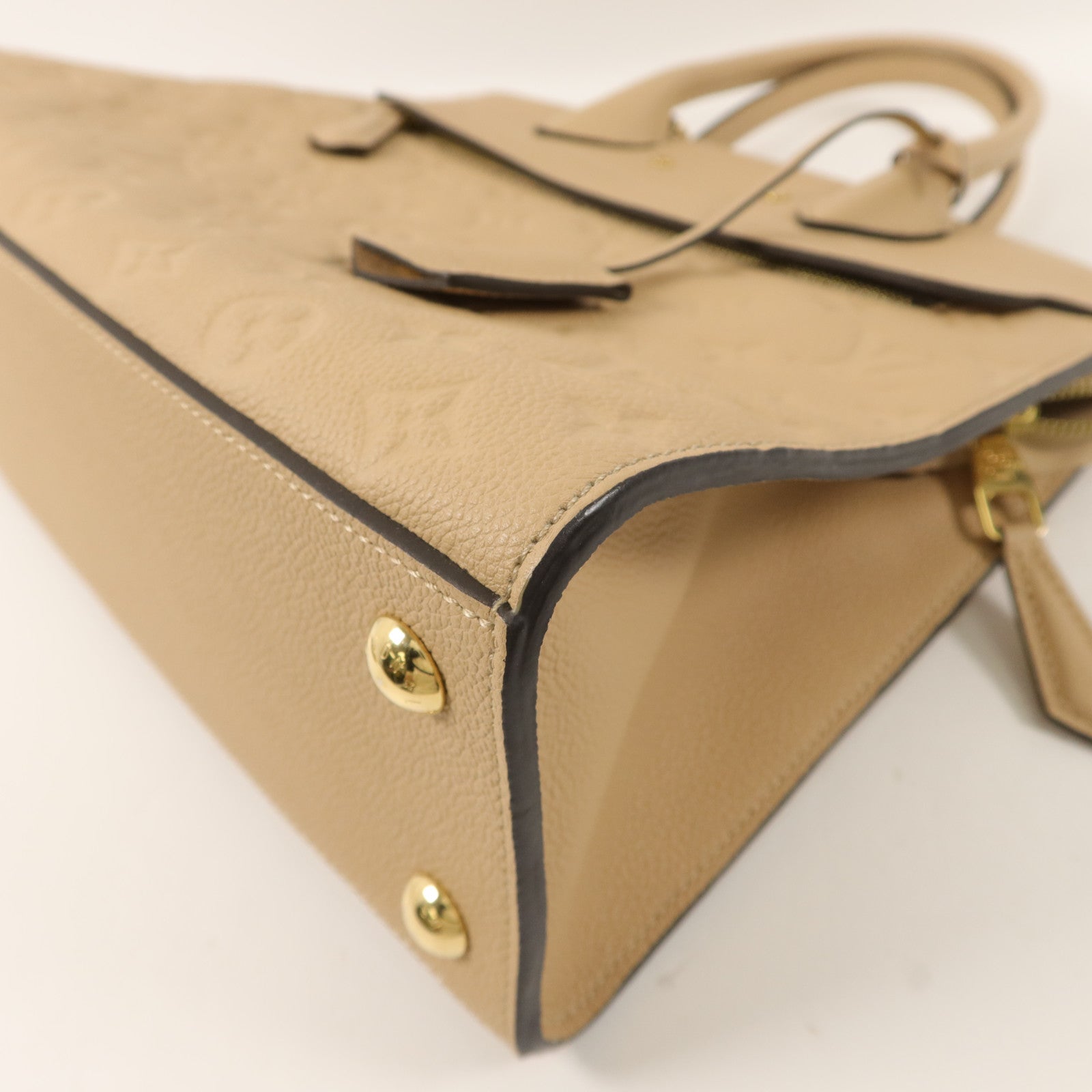 LOUIS VUITTON Monogram Empreinte Pont Neuf MM手挽肩背兩用袋