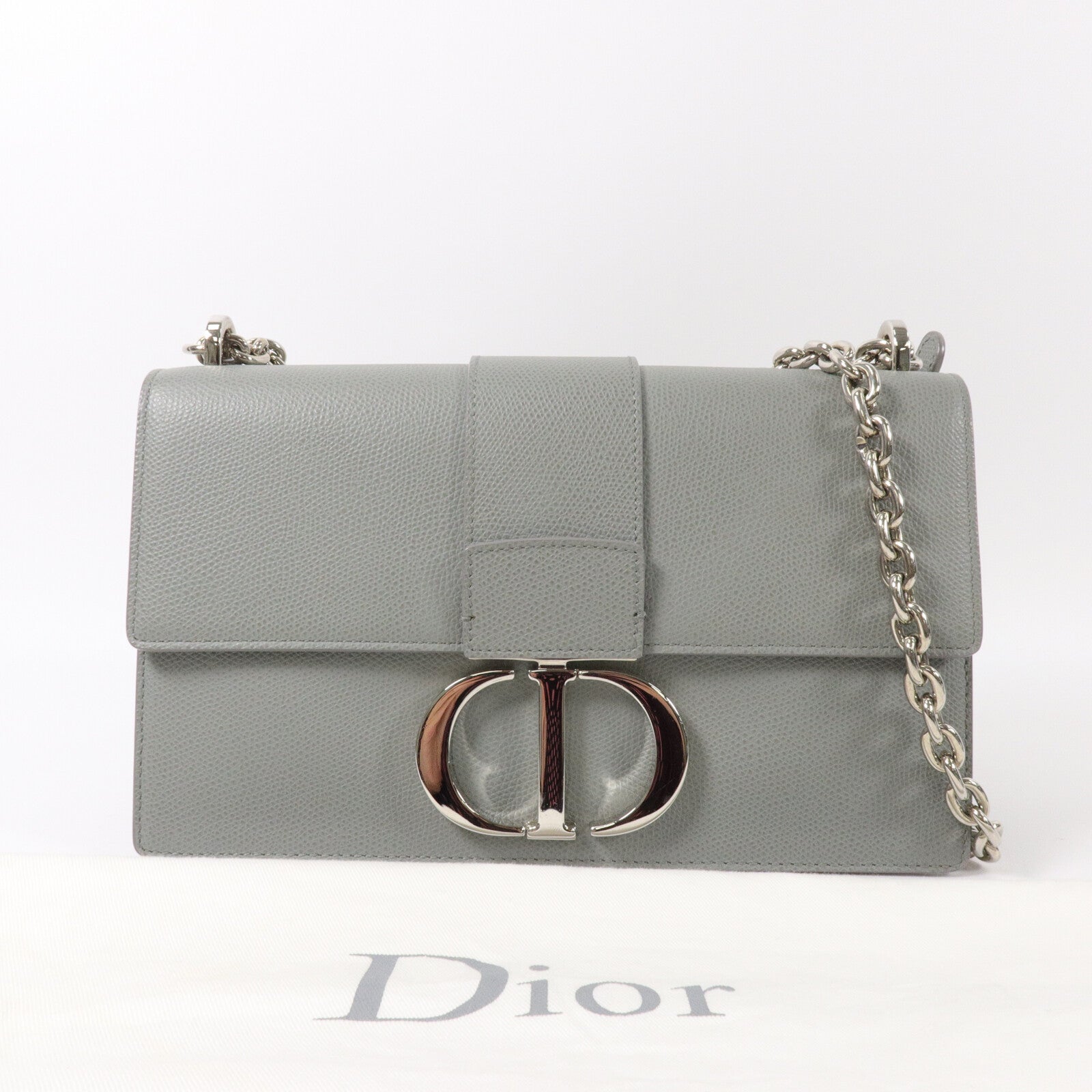 Dior 牛皮皮革30 Montaigne鏈帶肩背袋