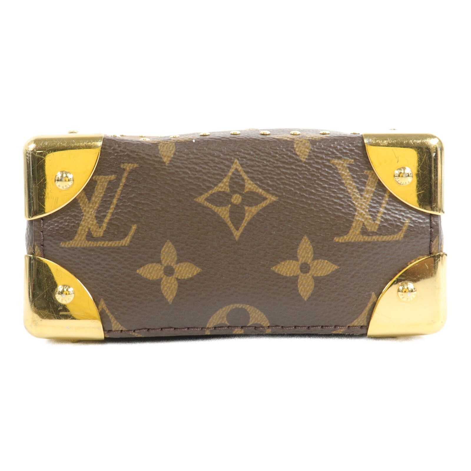 LOUIS VUITTON Monogram/Monogram Reverse Camera Box鏈帶手挽肩背兩用袋