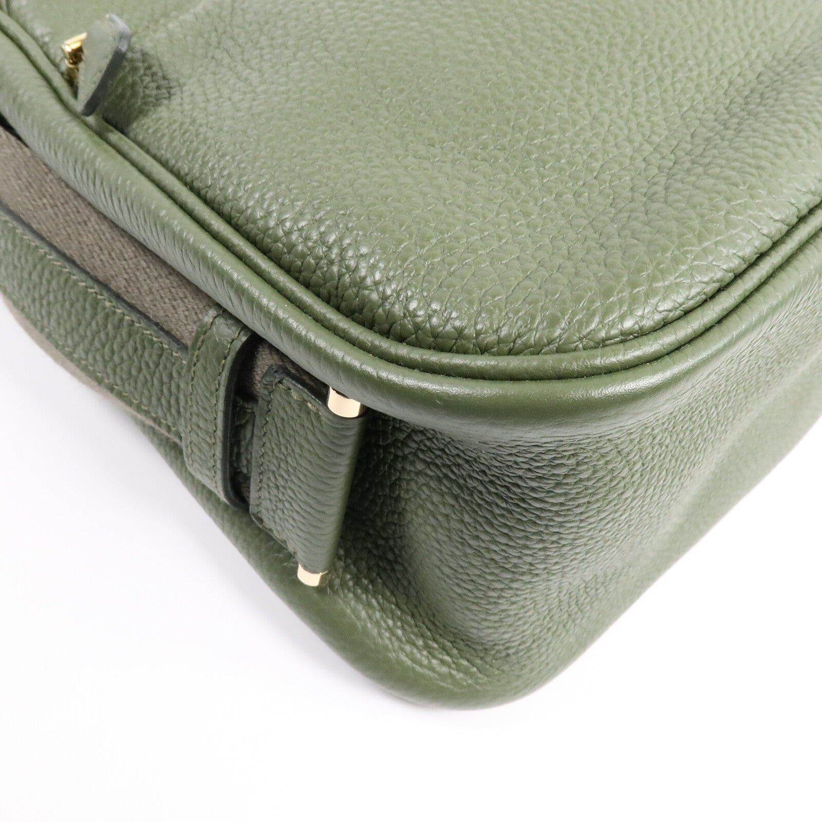 HERMES Clemence皮革Bourlingue Messenger Bag肩背袋