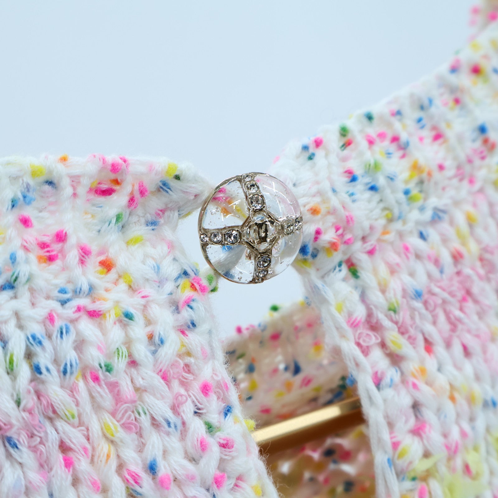 CHANEL Cotton/Polyester Look 20 Knit Top針織