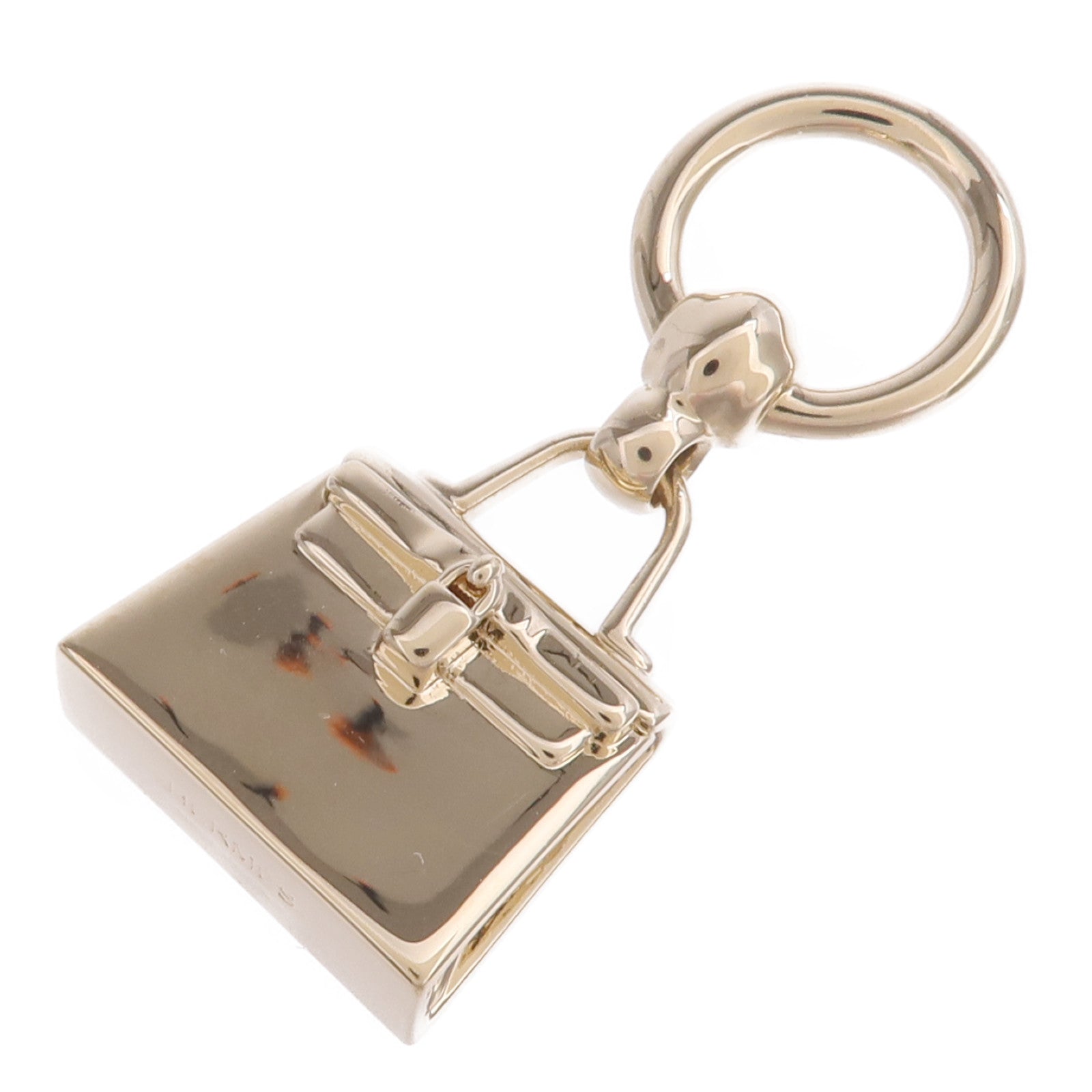 HERMES 金屬Mini Kelly Twilly Ring絲巾扣