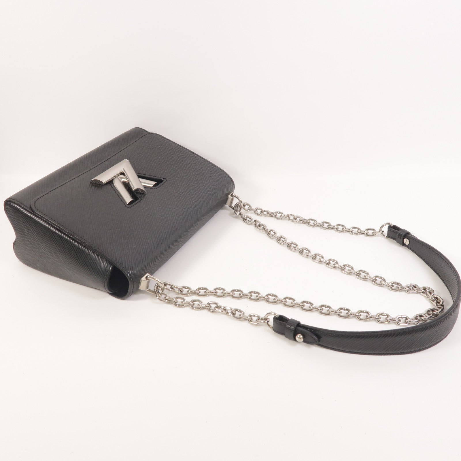 LOUIS VUITTON Epi Twist MM鏈帶肩背袋