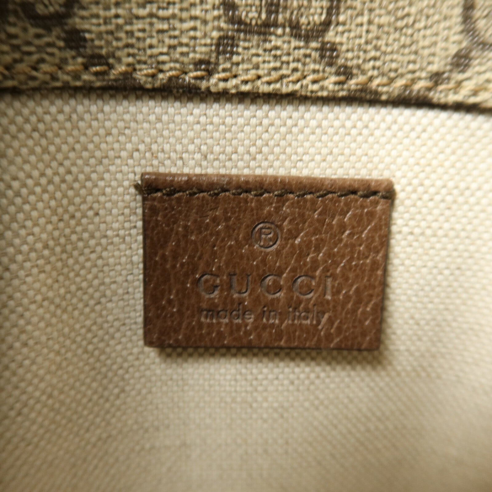 GUCCI 塗層帆布Neo Vintage GG Supreme肩背袋