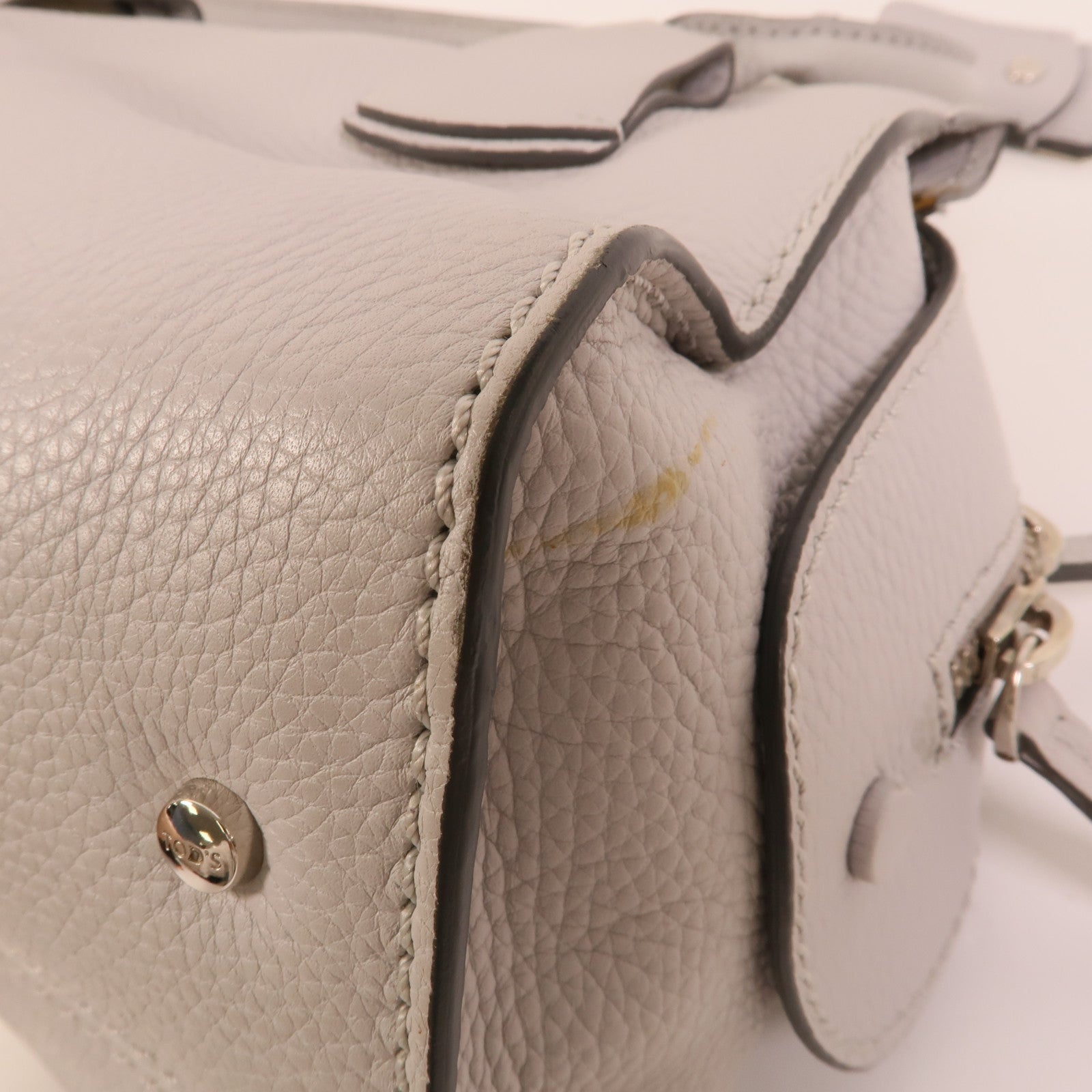 TOD'S 牛皮皮革2 Way Shoulder手挽肩背兩用袋
