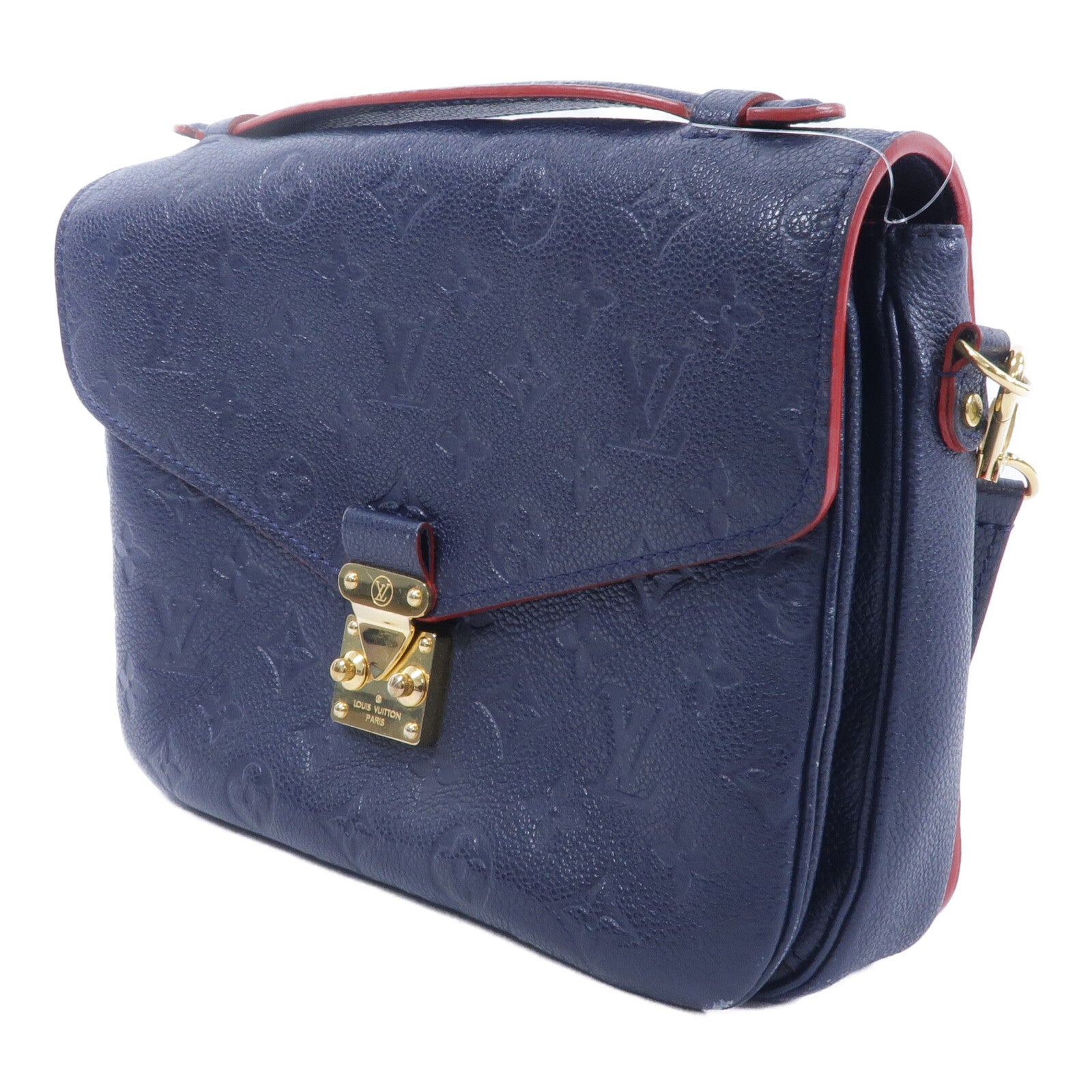 LOUIS VUITTON Monogram Empreinte Pochette Metis手挽肩背兩用袋