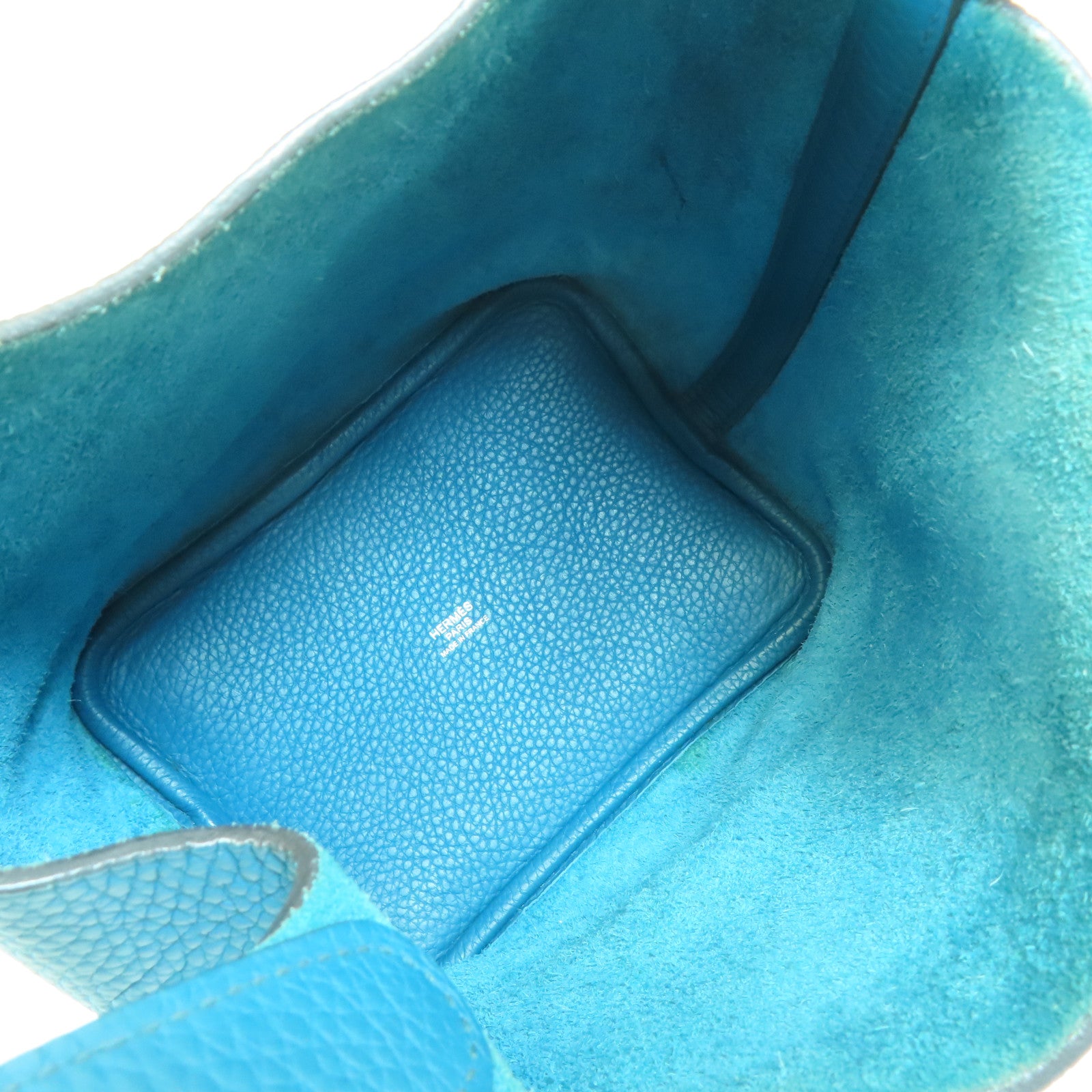 HERMES Clemence皮革Picotin PM手挽袋