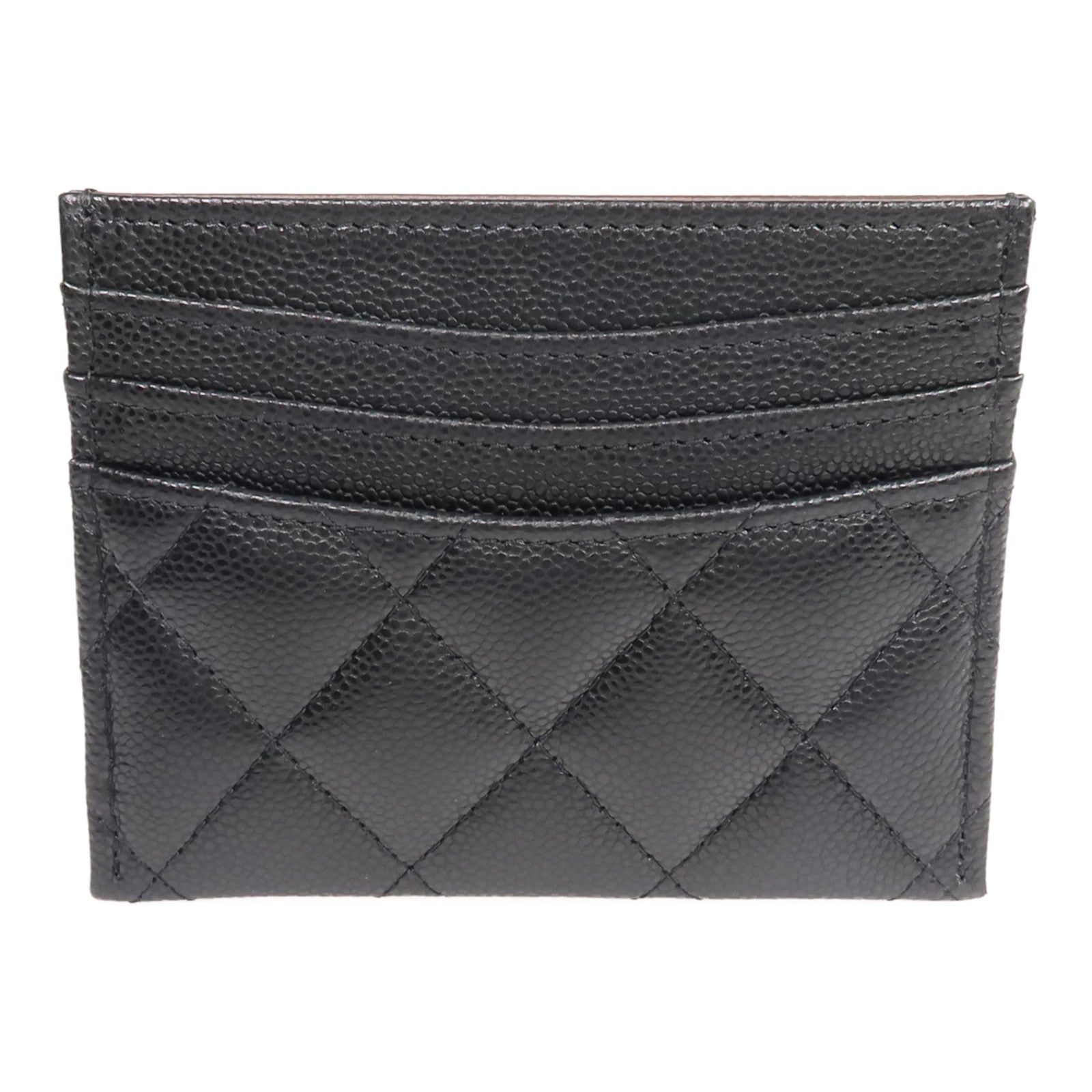 CHANEL 牛皮皮革Card Holder金扣卡片套