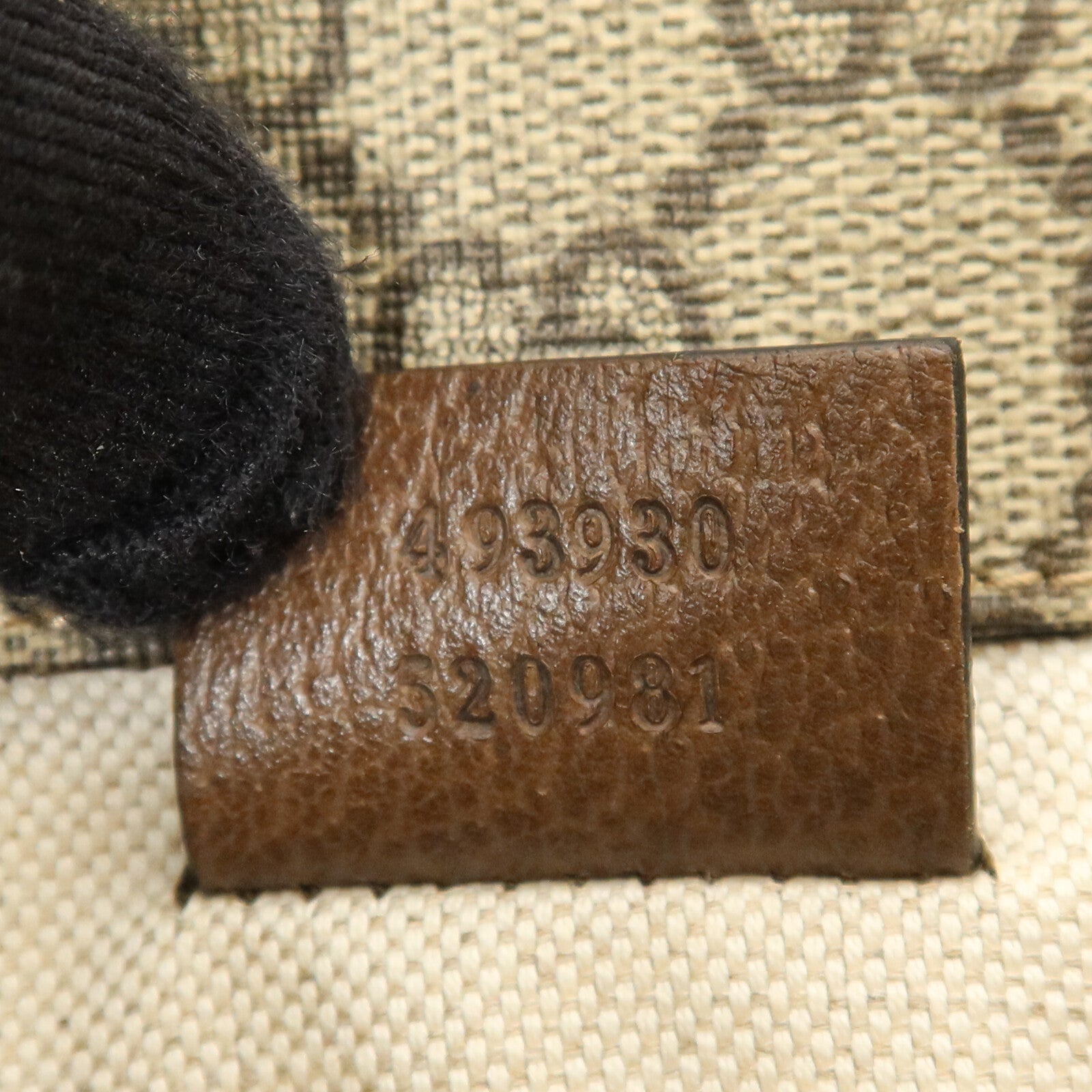 GUCCI 塗層帆布Neo Vintage GG Supreme肩背袋