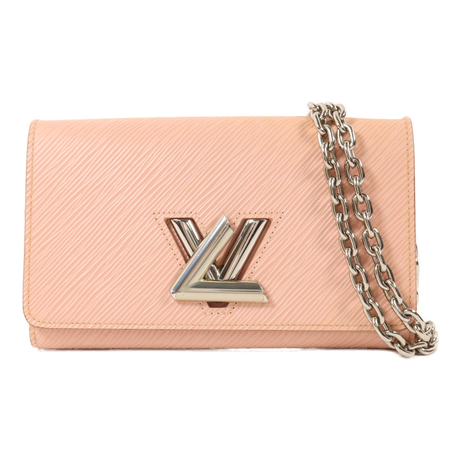 LOUIS VUITTON Epi Twist Wallet On Chain鏈帶肩背袋