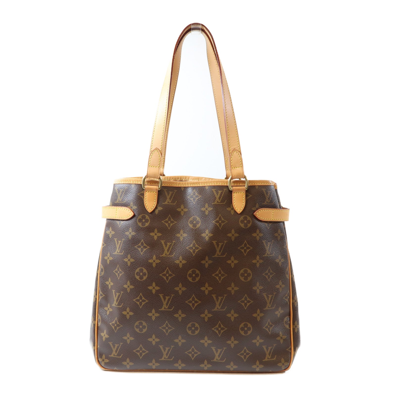 LOUIS VUITTON 【激減優惠】Monogram Batignolles Horizontal金扣肩背袋啡色