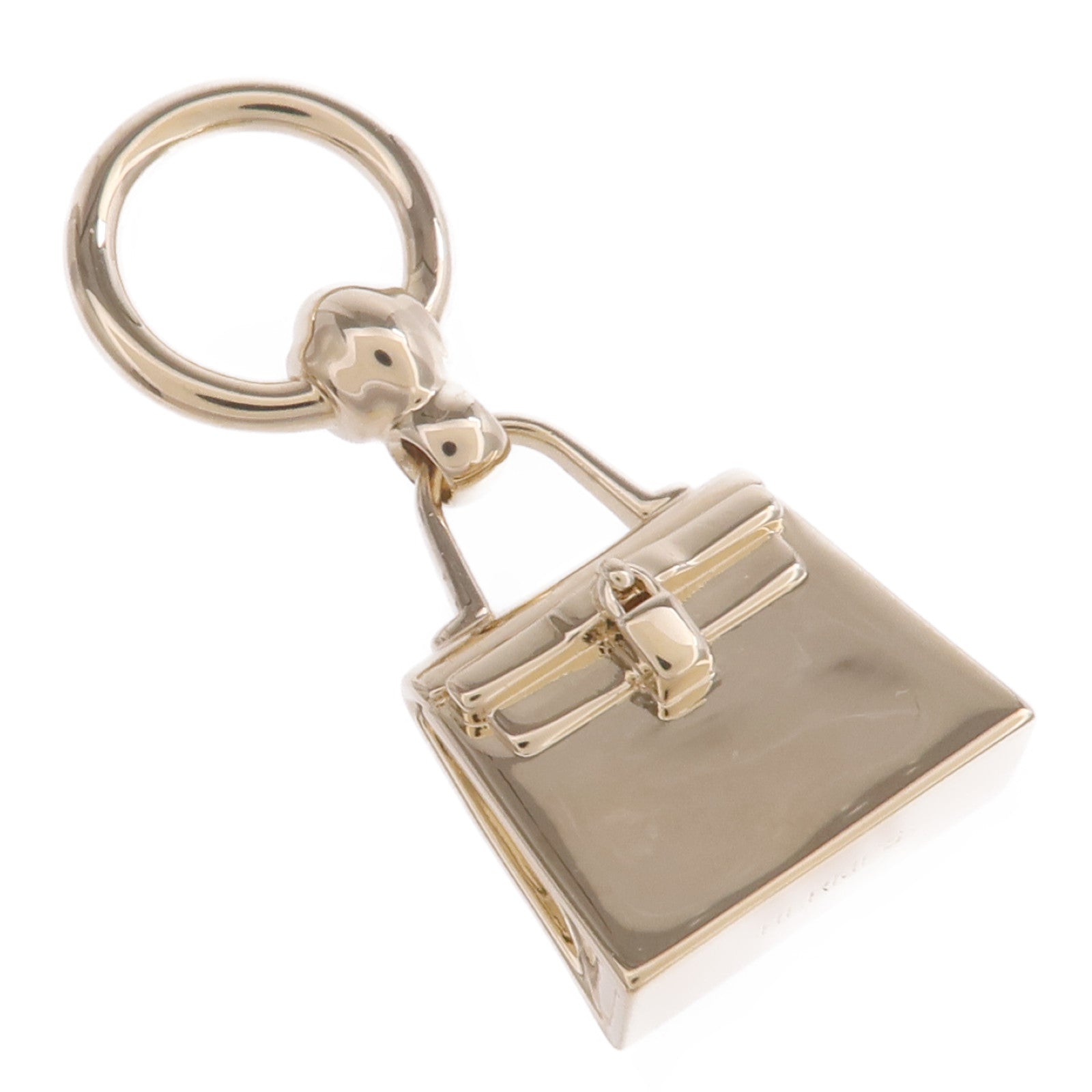 HERMES 金屬Mini Kelly Twilly Ring絲巾扣