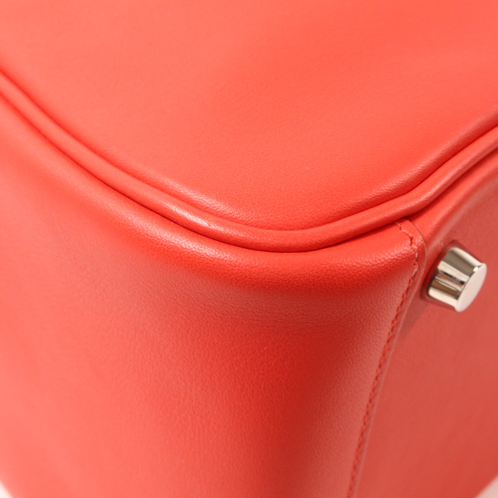 HERMES Swift皮革/Epsom皮革Lindy 26手挽肩背兩用袋Rouge de Coeur