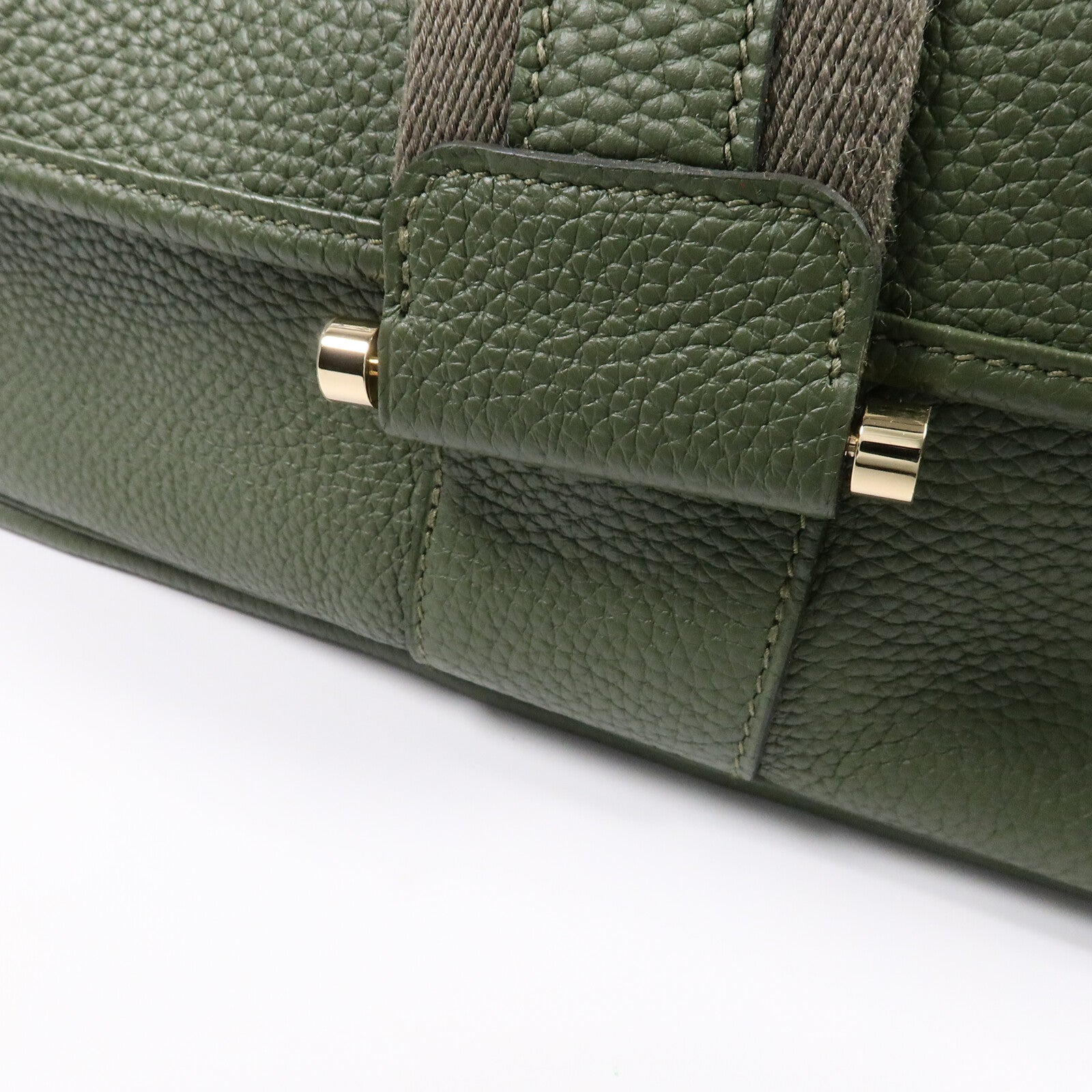 HERMES Clemence皮革Bourlingue Messenger Bag肩背袋
