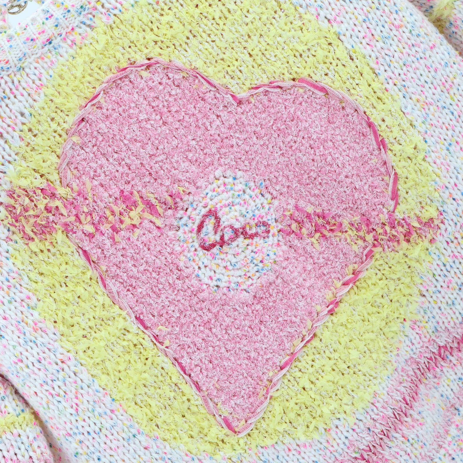 CHANEL Cotton/Polyester Look 20 Knit Top針織