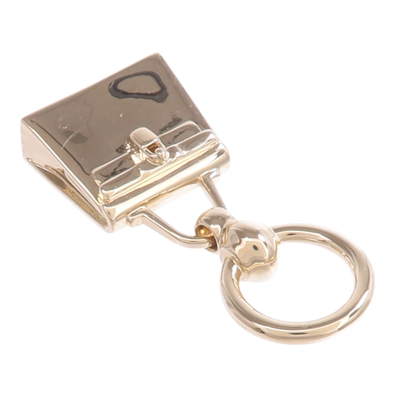 HERMES 金屬Mini Kelly Twilly Ring絲巾扣