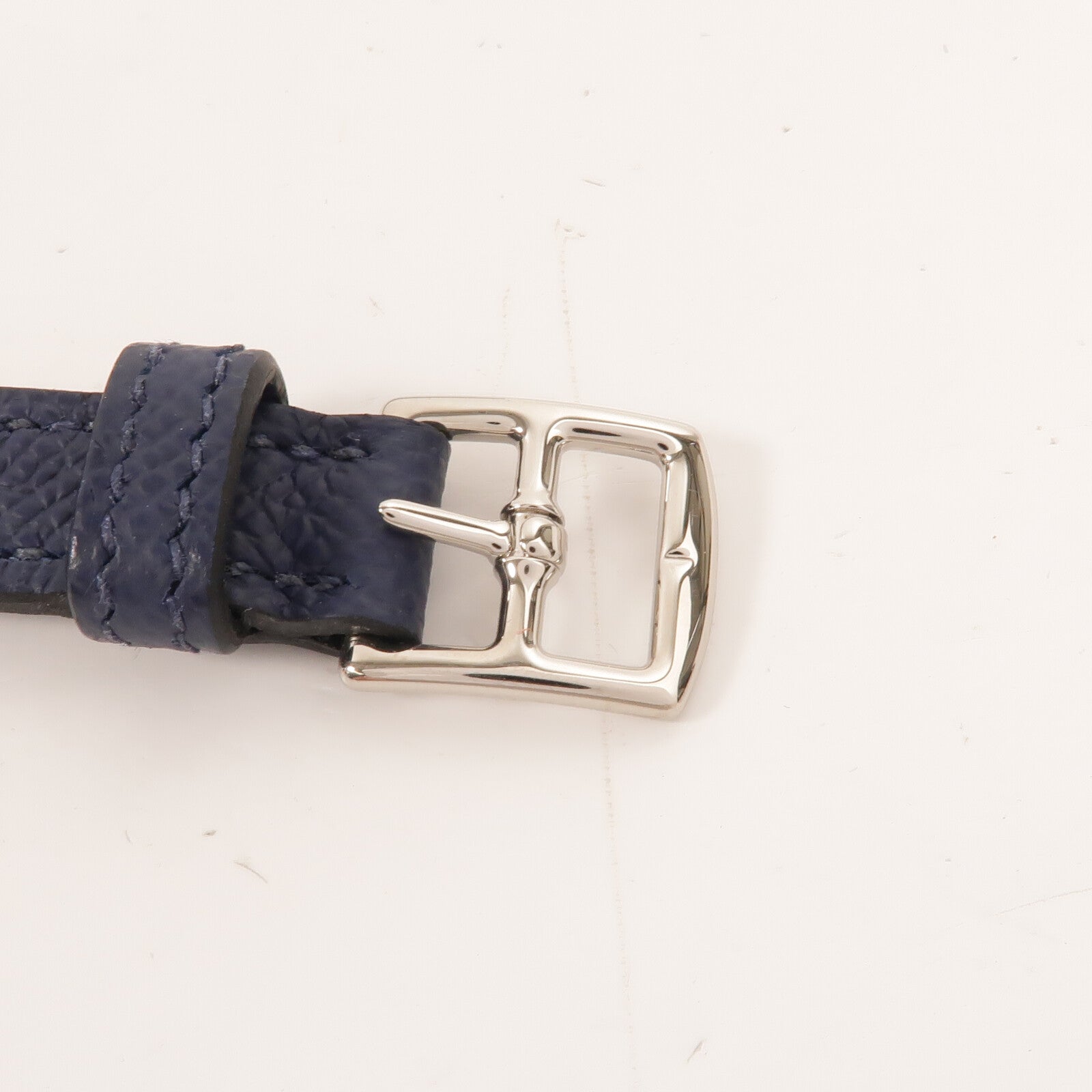 HERMES Epsom皮革Hermesnap Wallet Bag肩背袋Bleu Navy