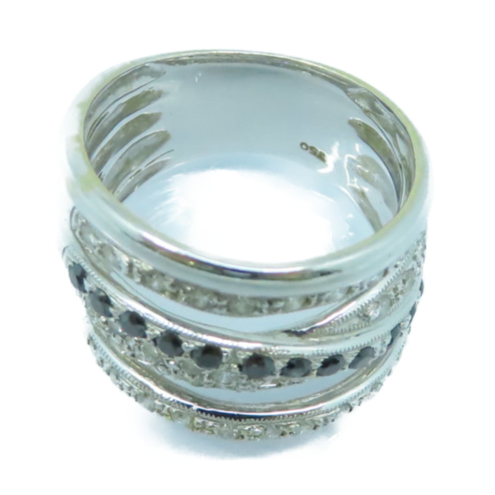 JEWELRY **【激減優惠】18K白金Diamond Ring鑽石戒指US#5.75