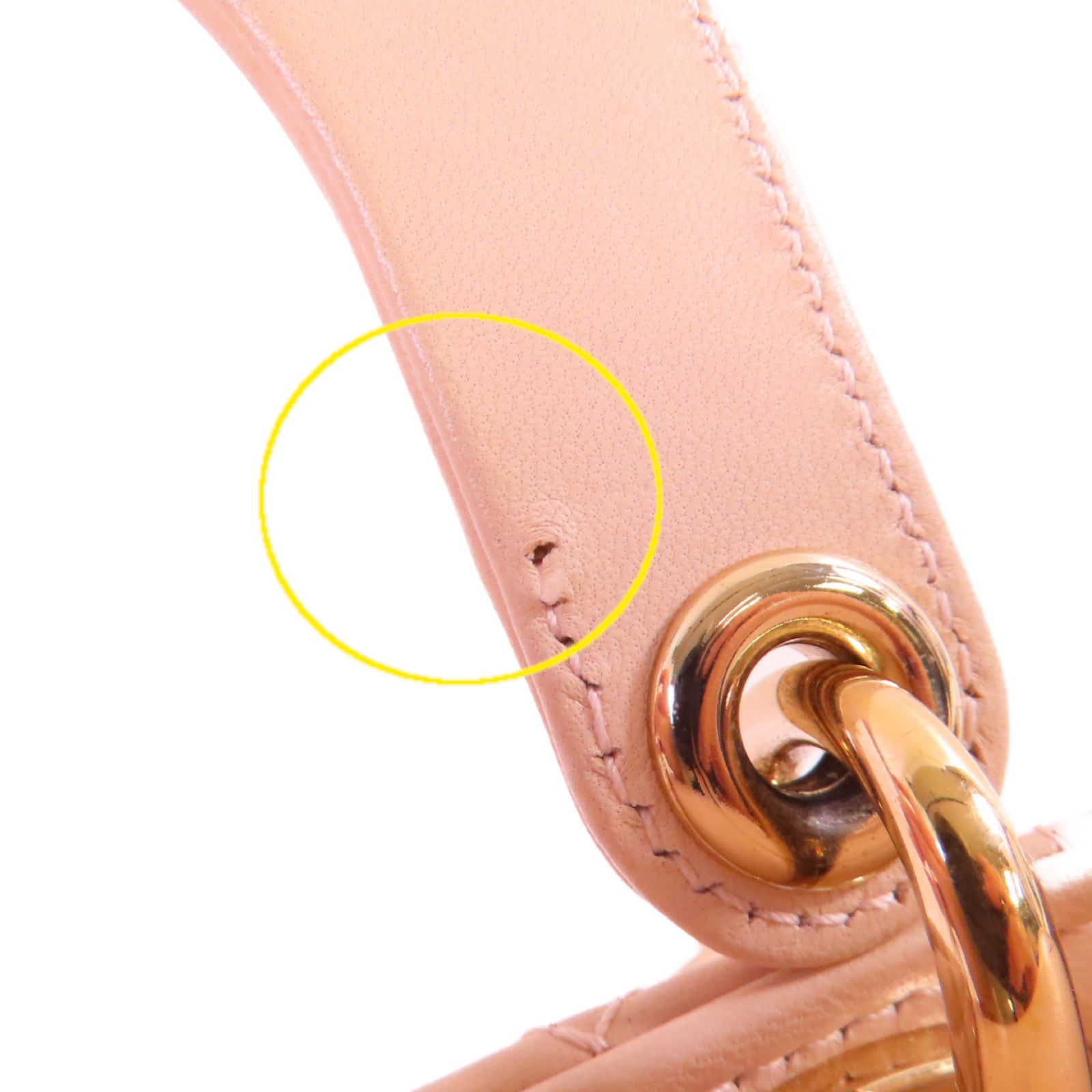 Dior 羊皮皮革Lady Dior Way Shoulder Bag金扣手挽肩背兩用袋裸色