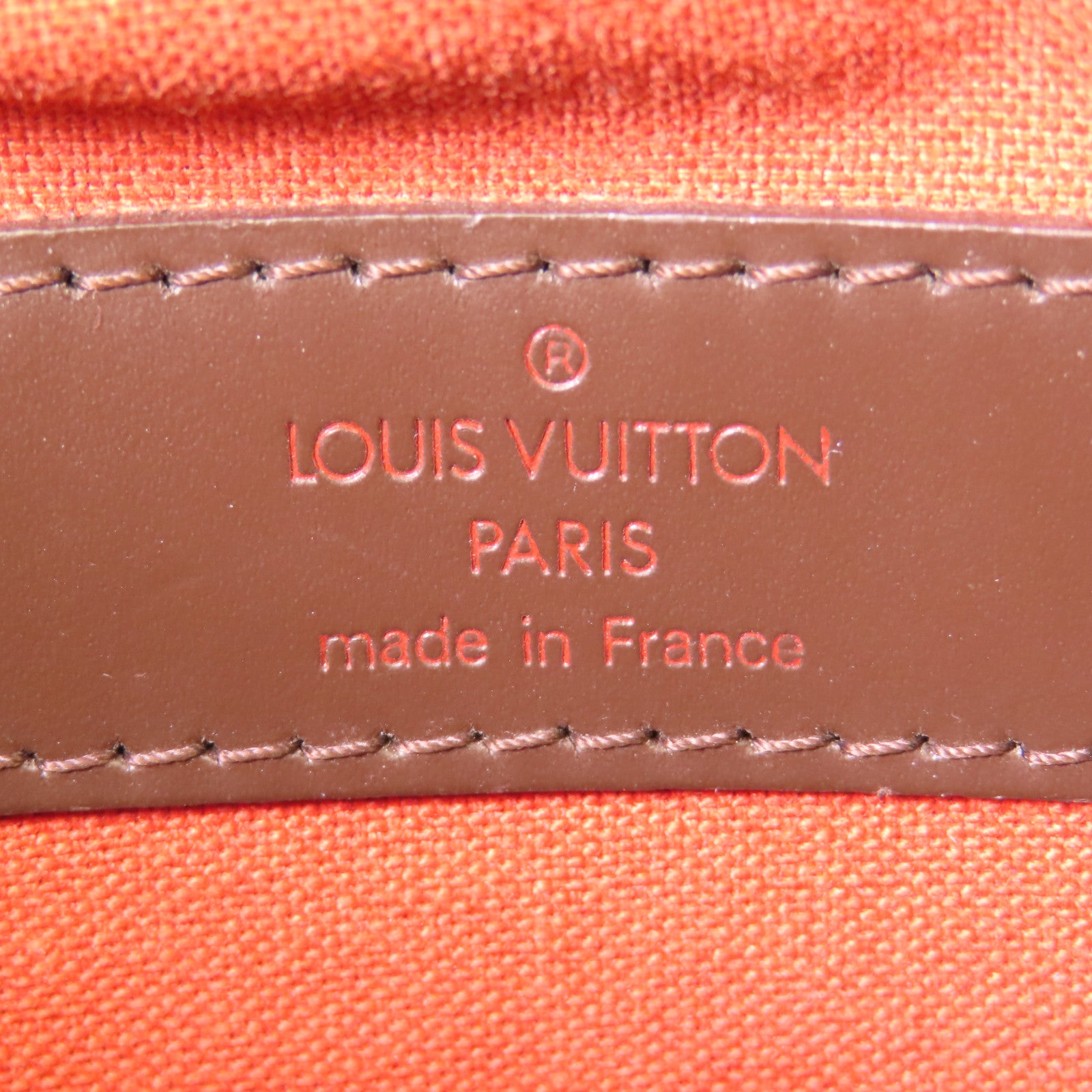 LOUIS VUITTON LV GHW Naviglio Shoulder Messenger Bag N45255 Damier Brown