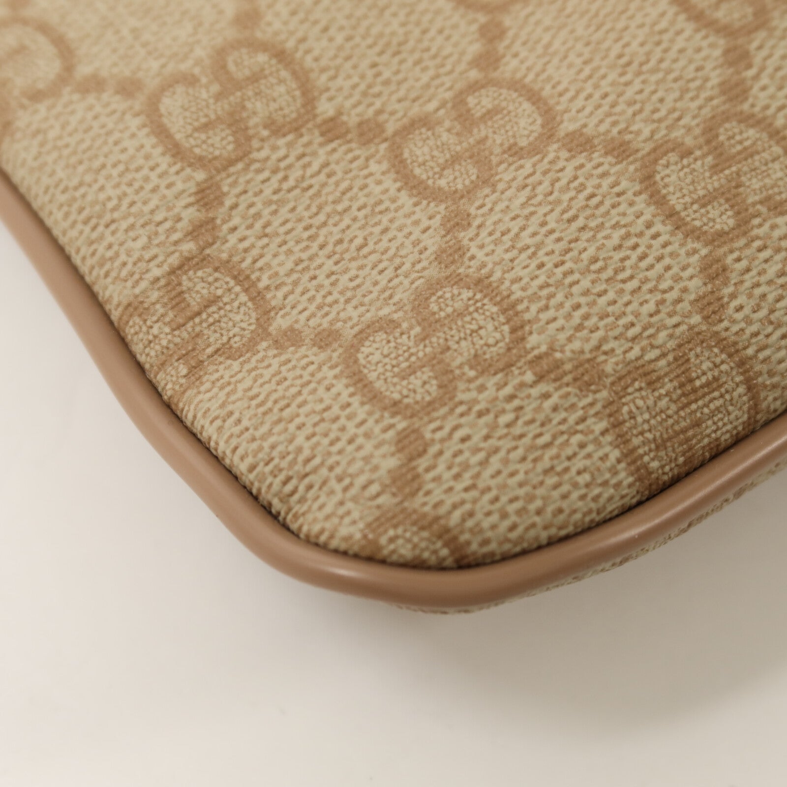 GUCCI 塗層帆布GG Supreme Shoulder Bag肩背袋