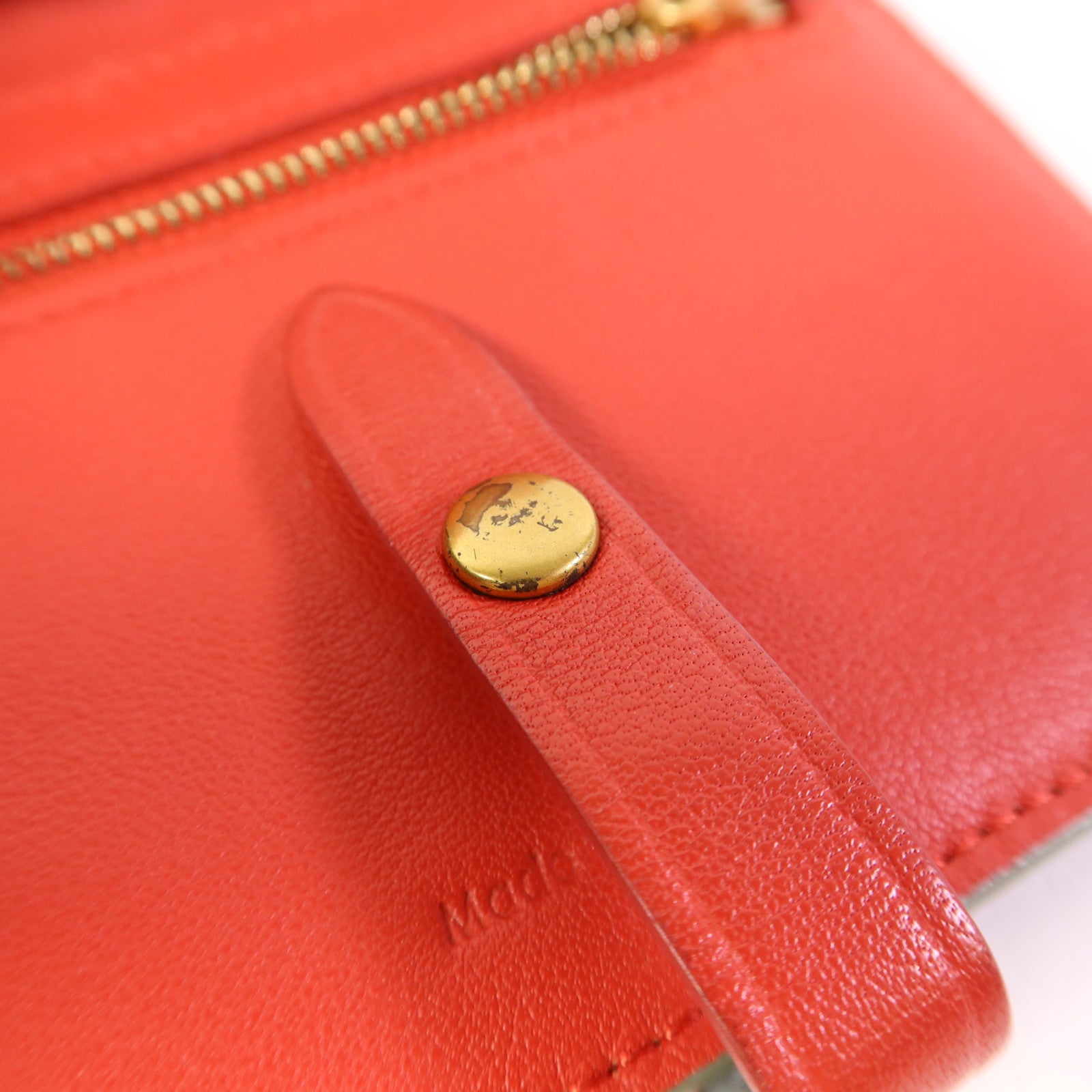 CELINE 牛皮皮革Wallet金扣錢包