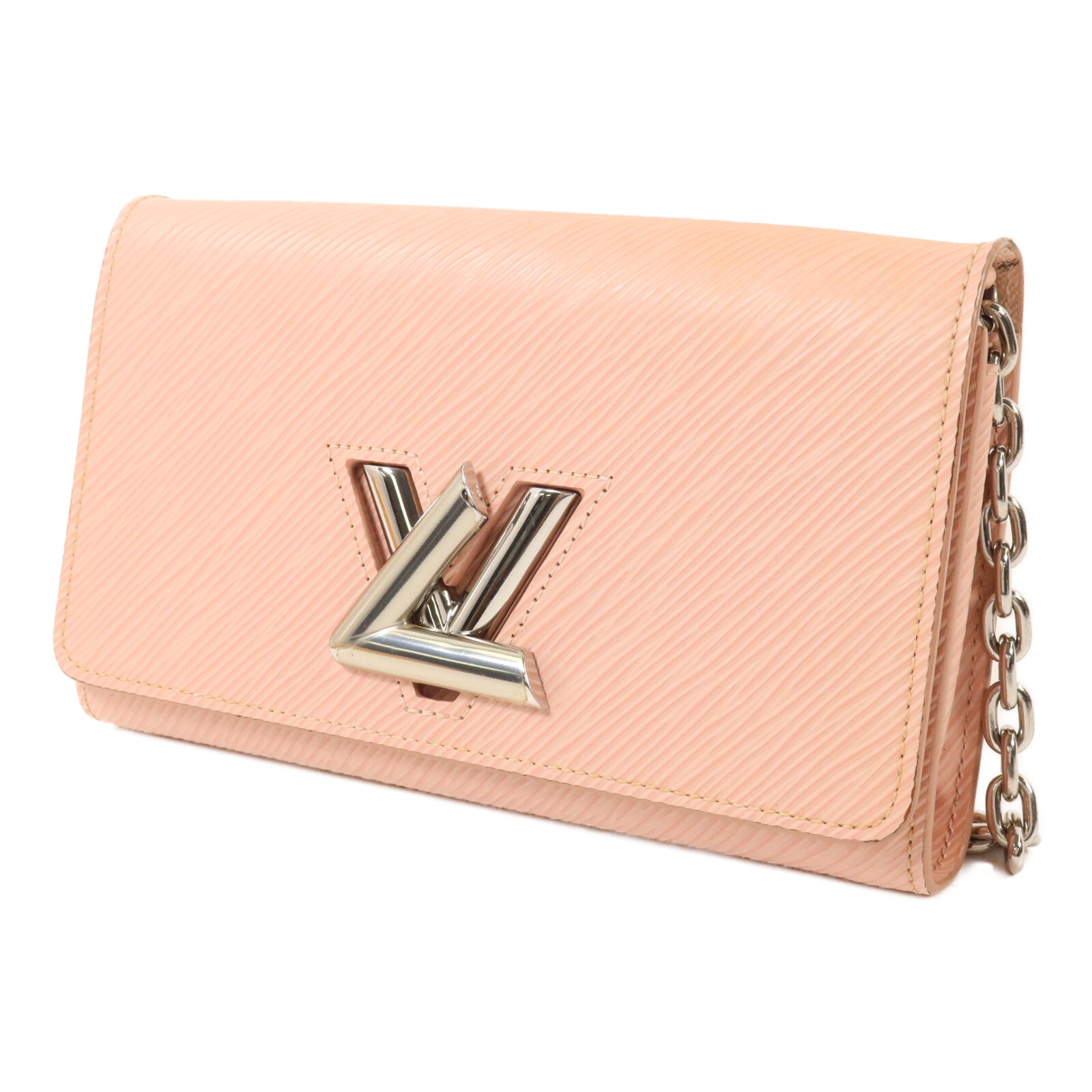 LOUIS VUITTON Epi Twist Wallet On Chain鏈帶肩背袋