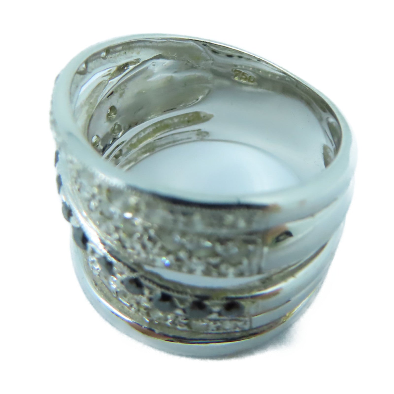 JEWELRY **【激減優惠】18K白金Diamond Ring鑽石戒指US#5.75