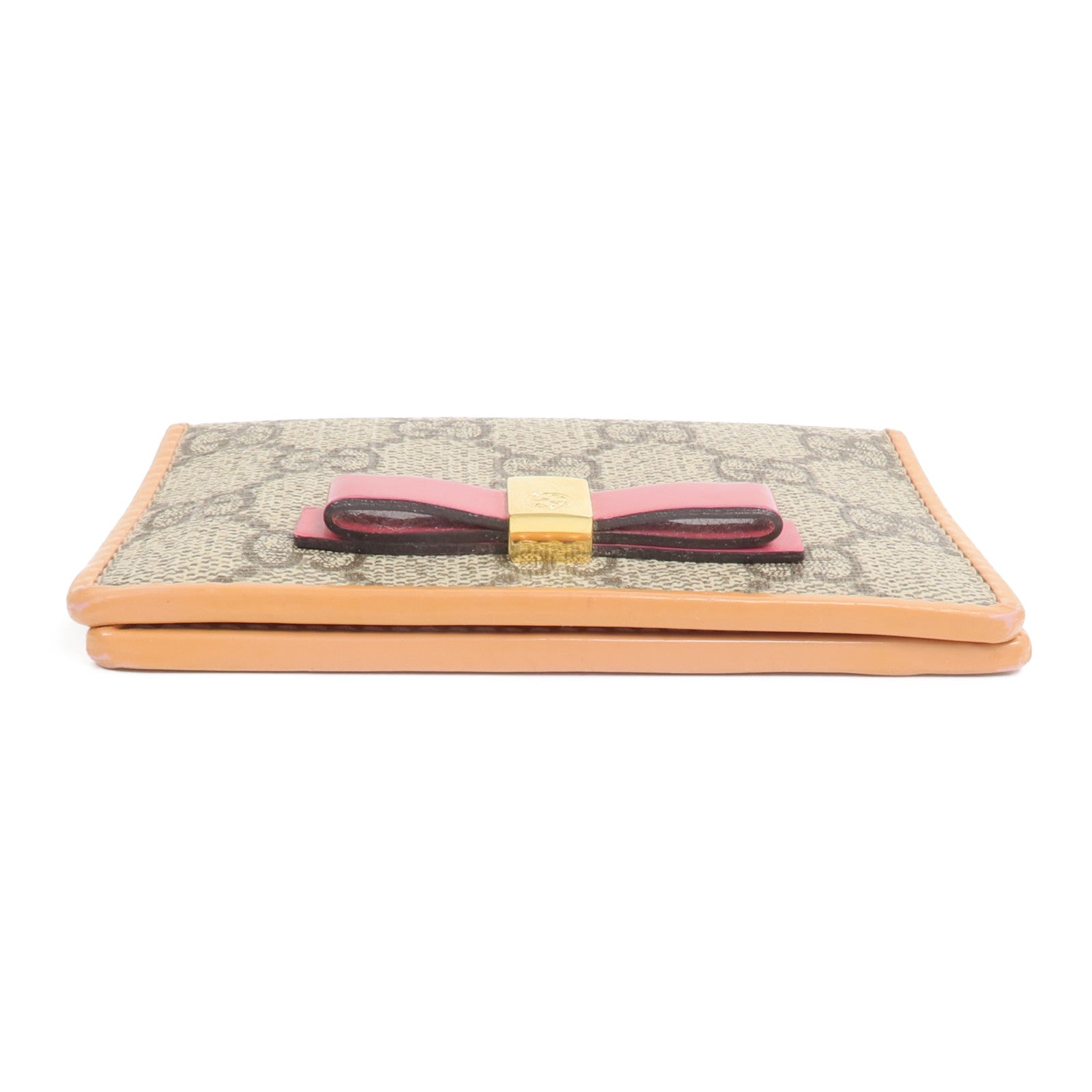GUCCI 塗層帆布GG Supreme Card Holder錢包