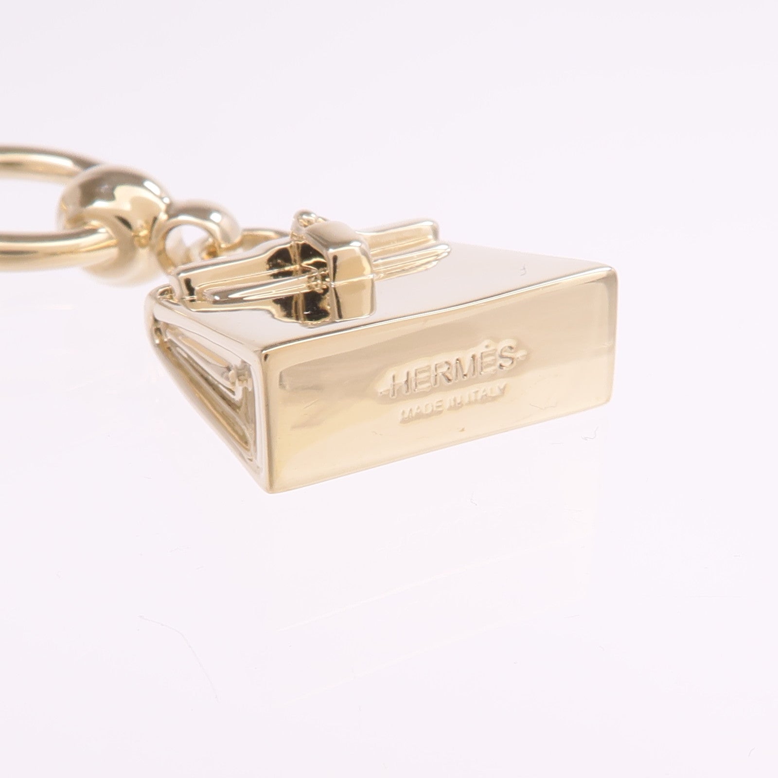 HERMES 金屬Mini Kelly Twilly Ring絲巾扣