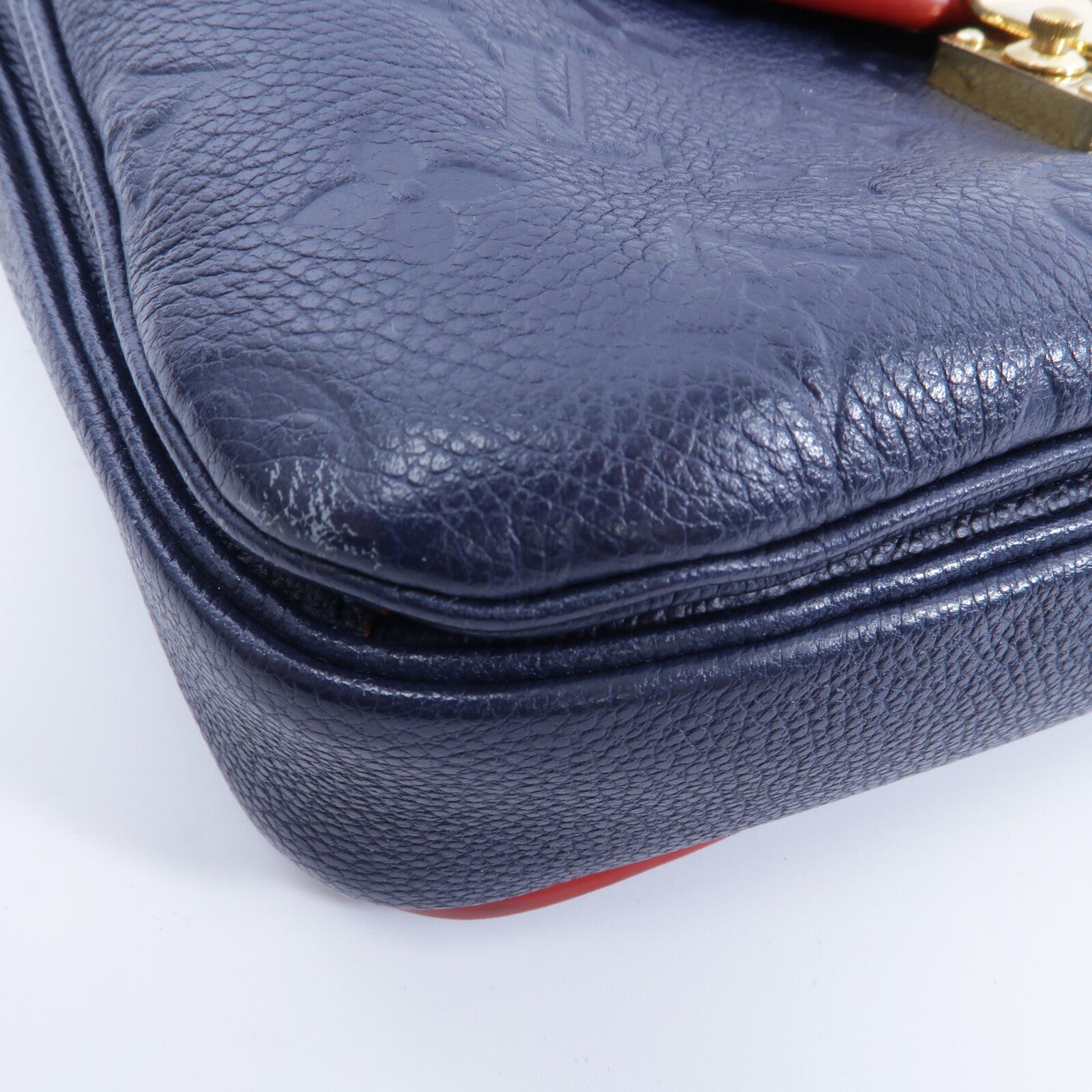 LOUIS VUITTON Monogram Empreinte Pochette Metis手挽肩背兩用袋