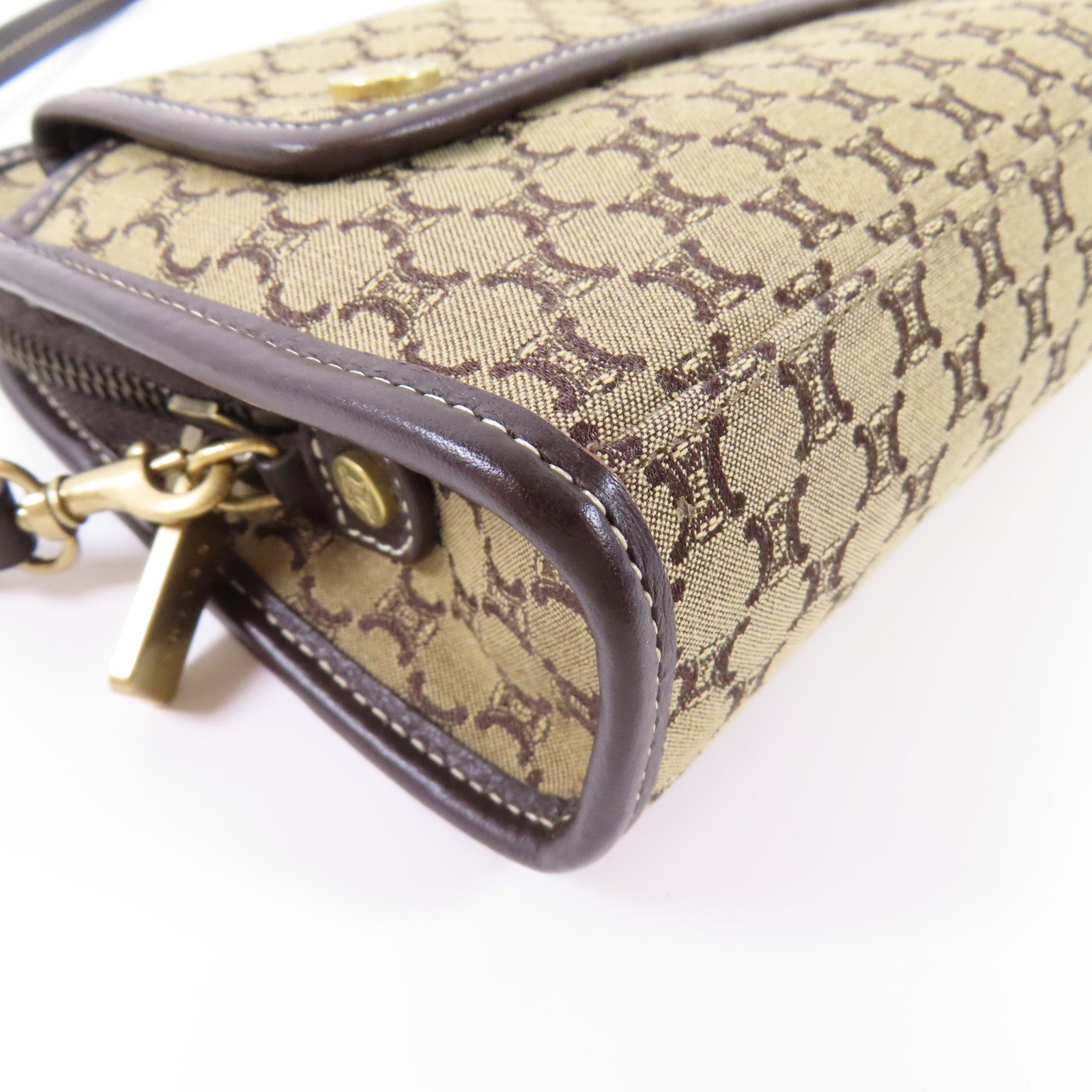 CELINE 帆布Hand Bag金扣手挽袋