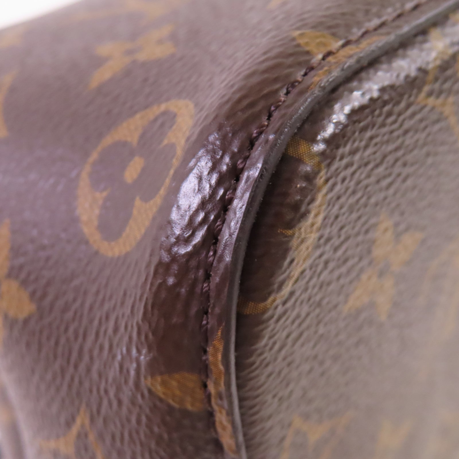 LOUIS VUITTON Monogram Neonoe MM Shoulder Bag金扣肩背袋啡色/黑色