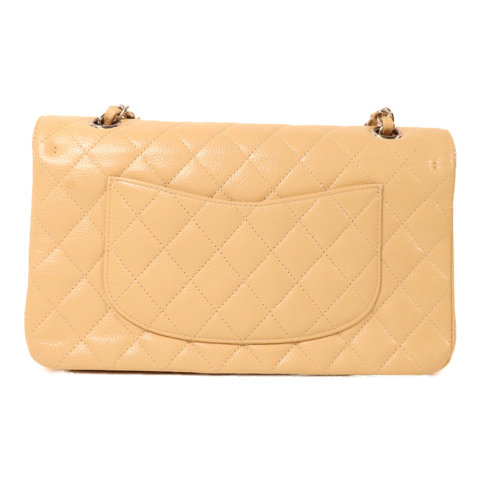 CHANEL 牛皮皮革Classic 25銀扣鏈帶肩背袋