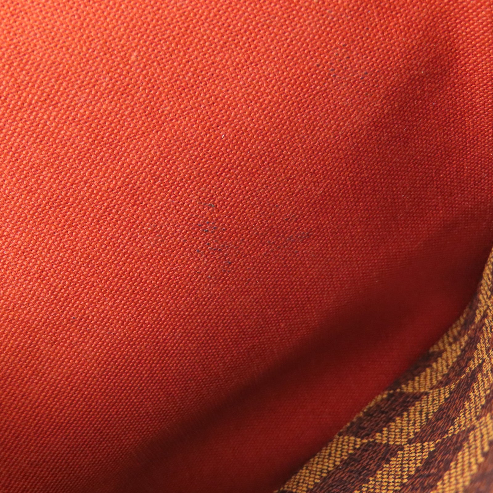 LOUIS VUITTON Damier Naviglio金扣肩背袋棕色